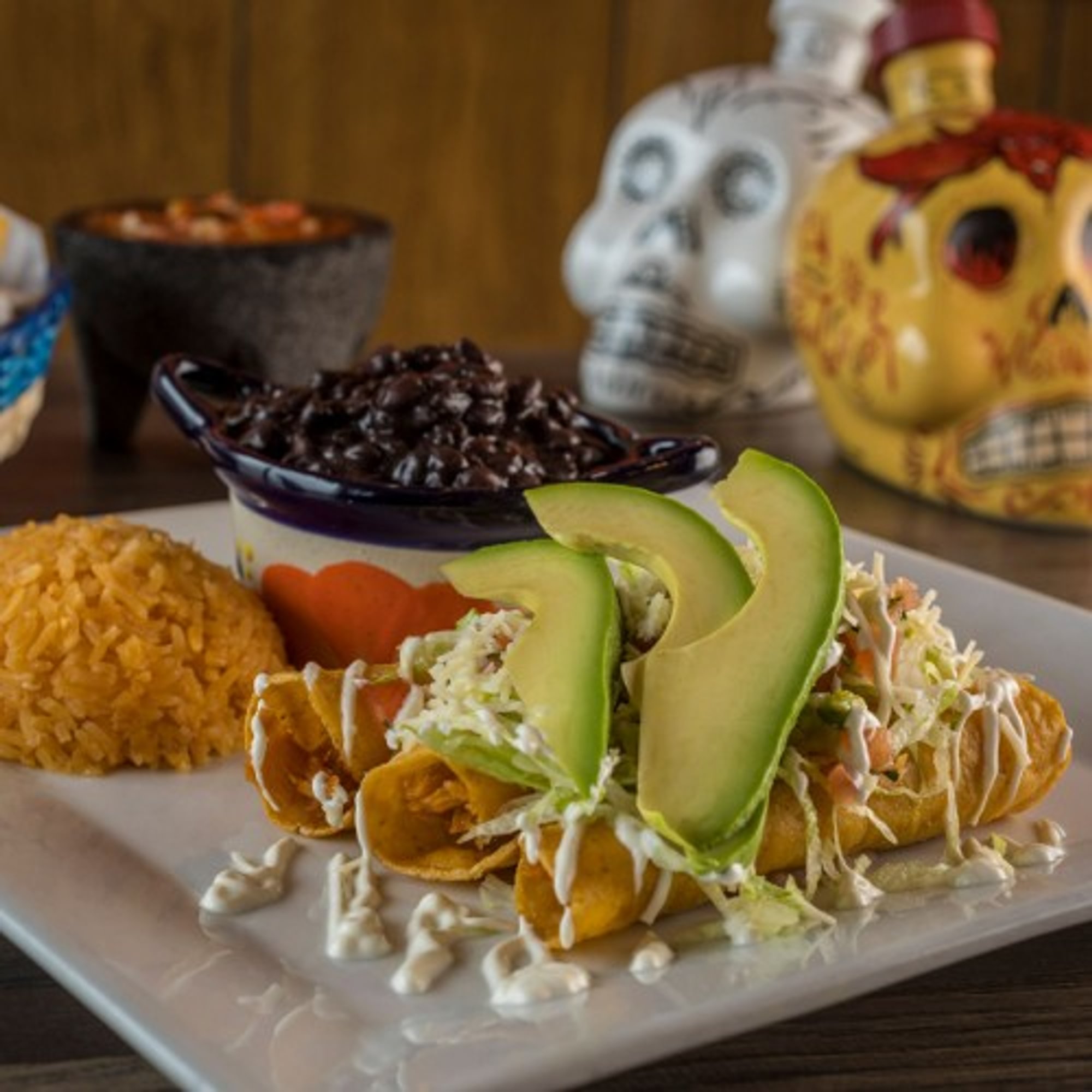 Flautas Plate