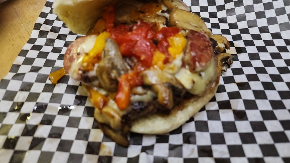 Big Mic's BIG Philly Burger