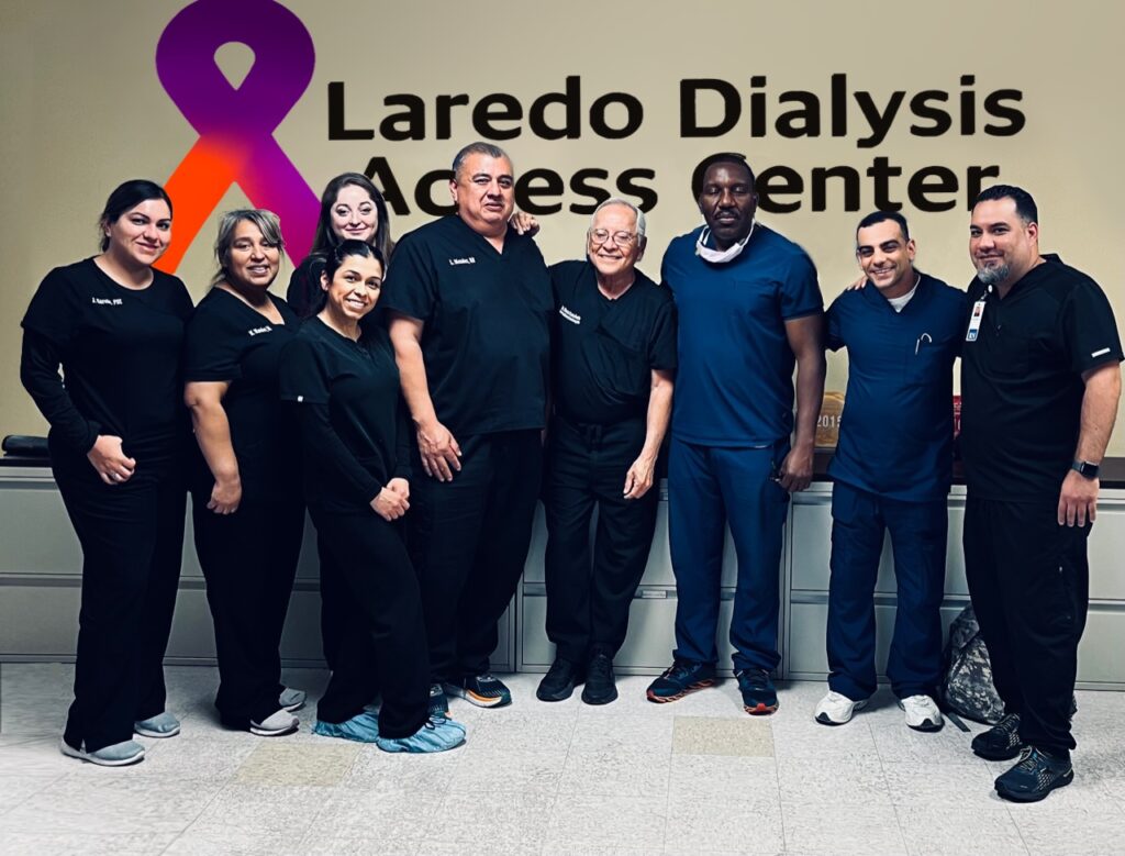 The expert staff of Laredo Dialysis Access Center