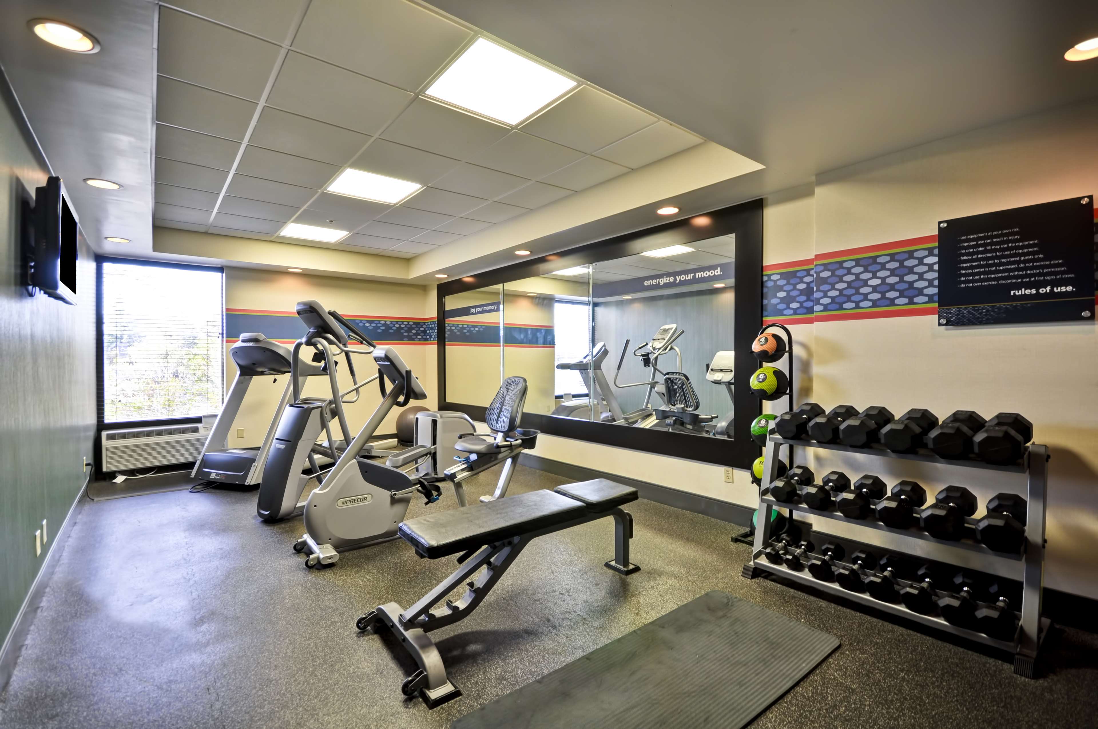 Health club  fitness center  gym