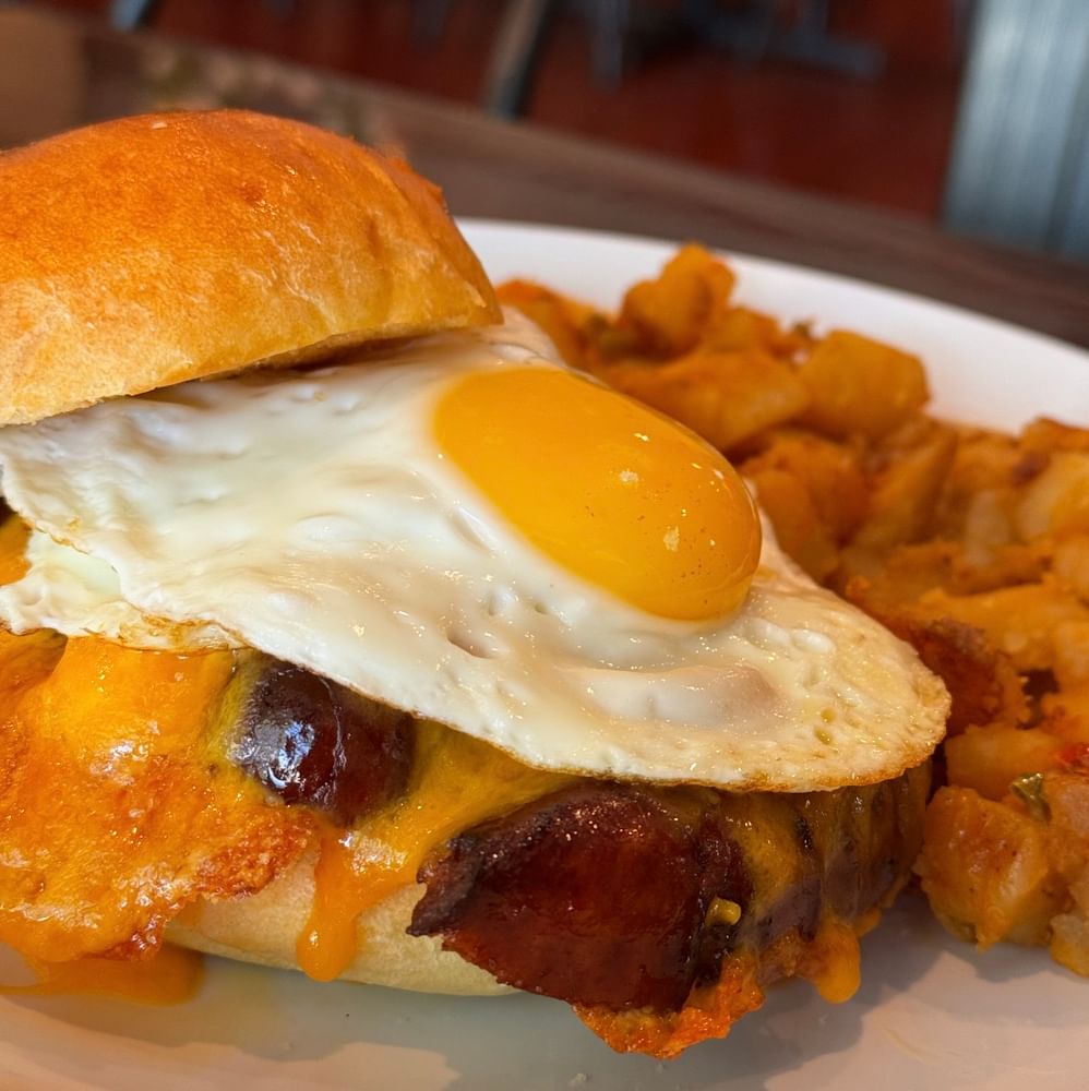 Sweet & Spicy Breakfast Sammy