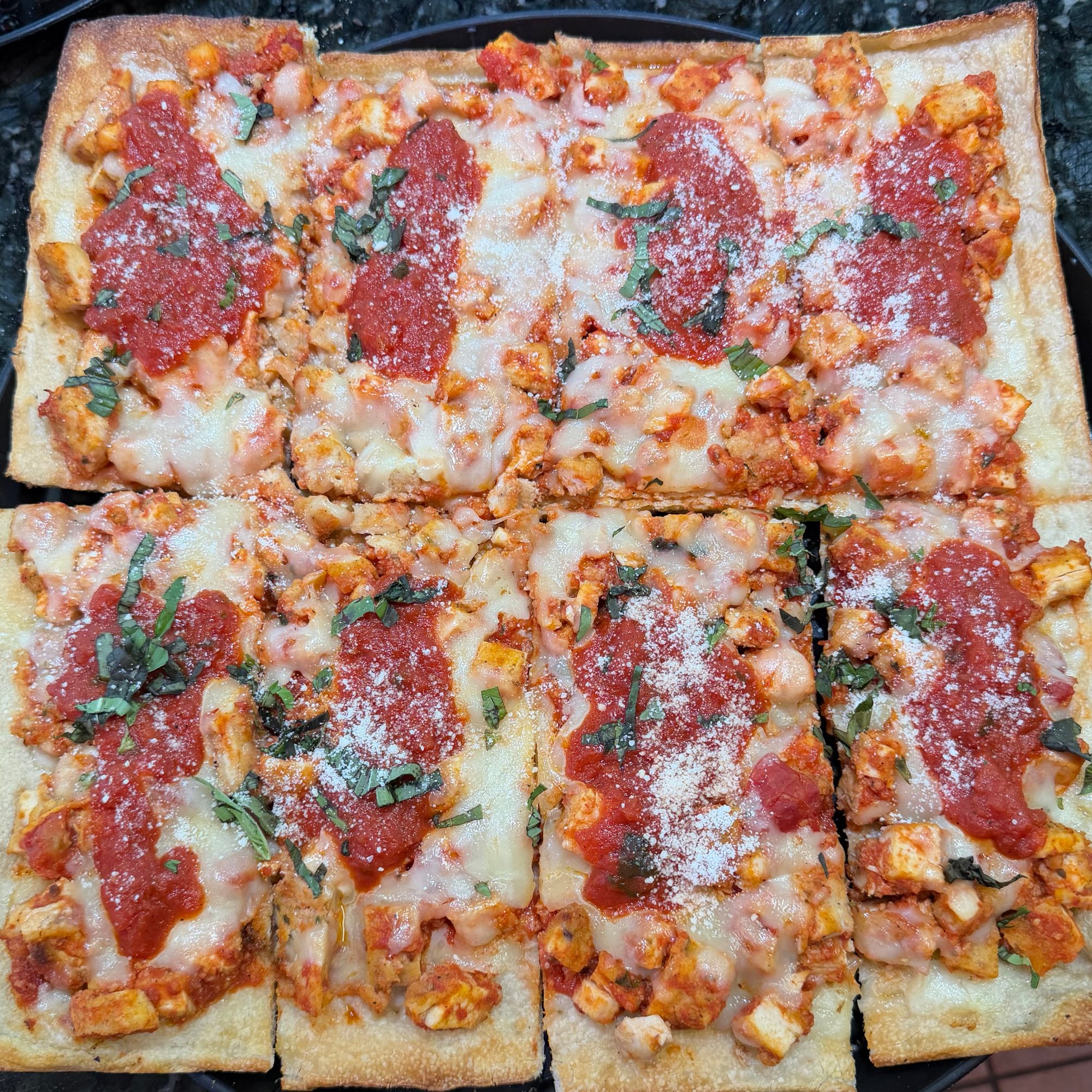 Chicken Parmigiana Pizza