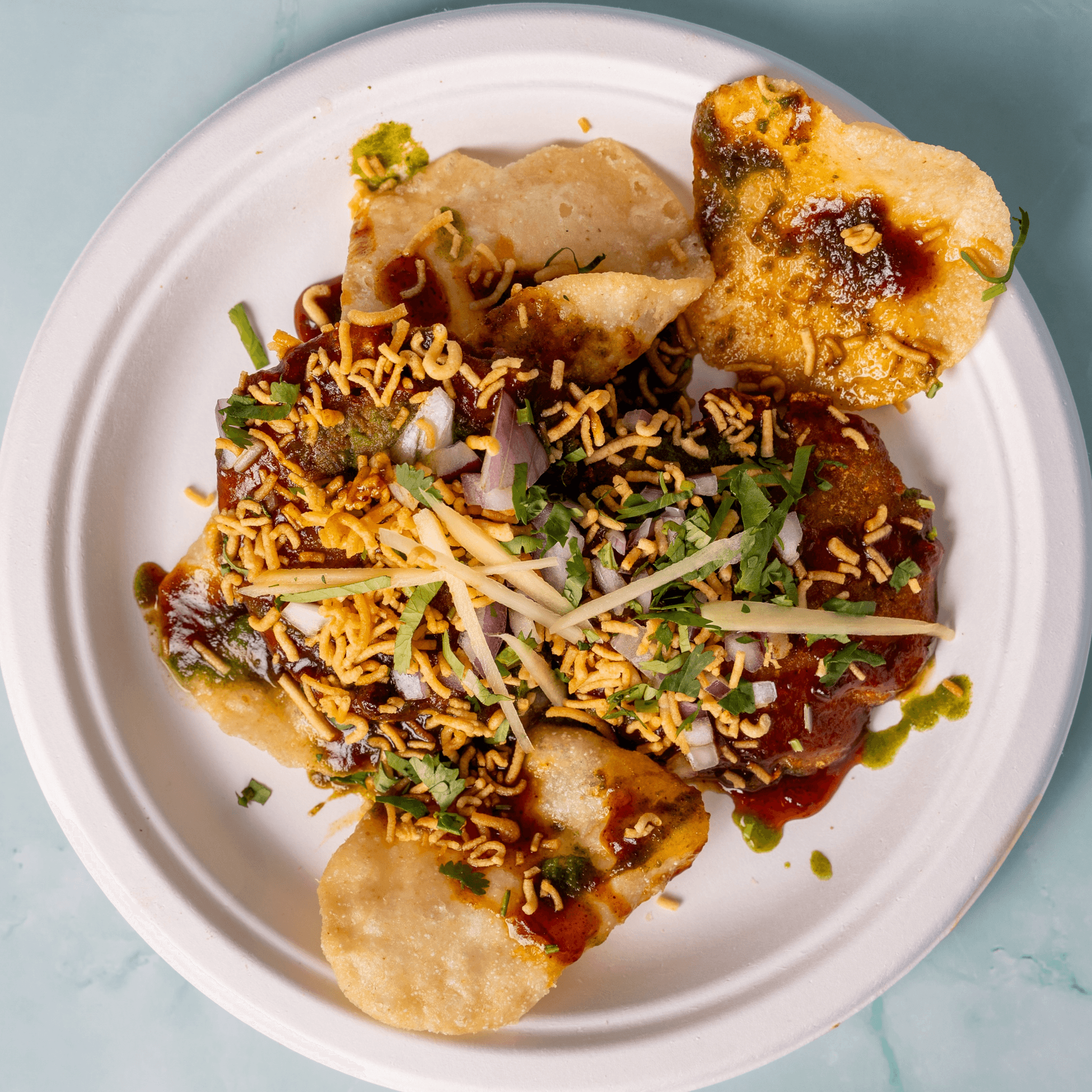 Aloo Tikki - Delhi Style (No Chole)