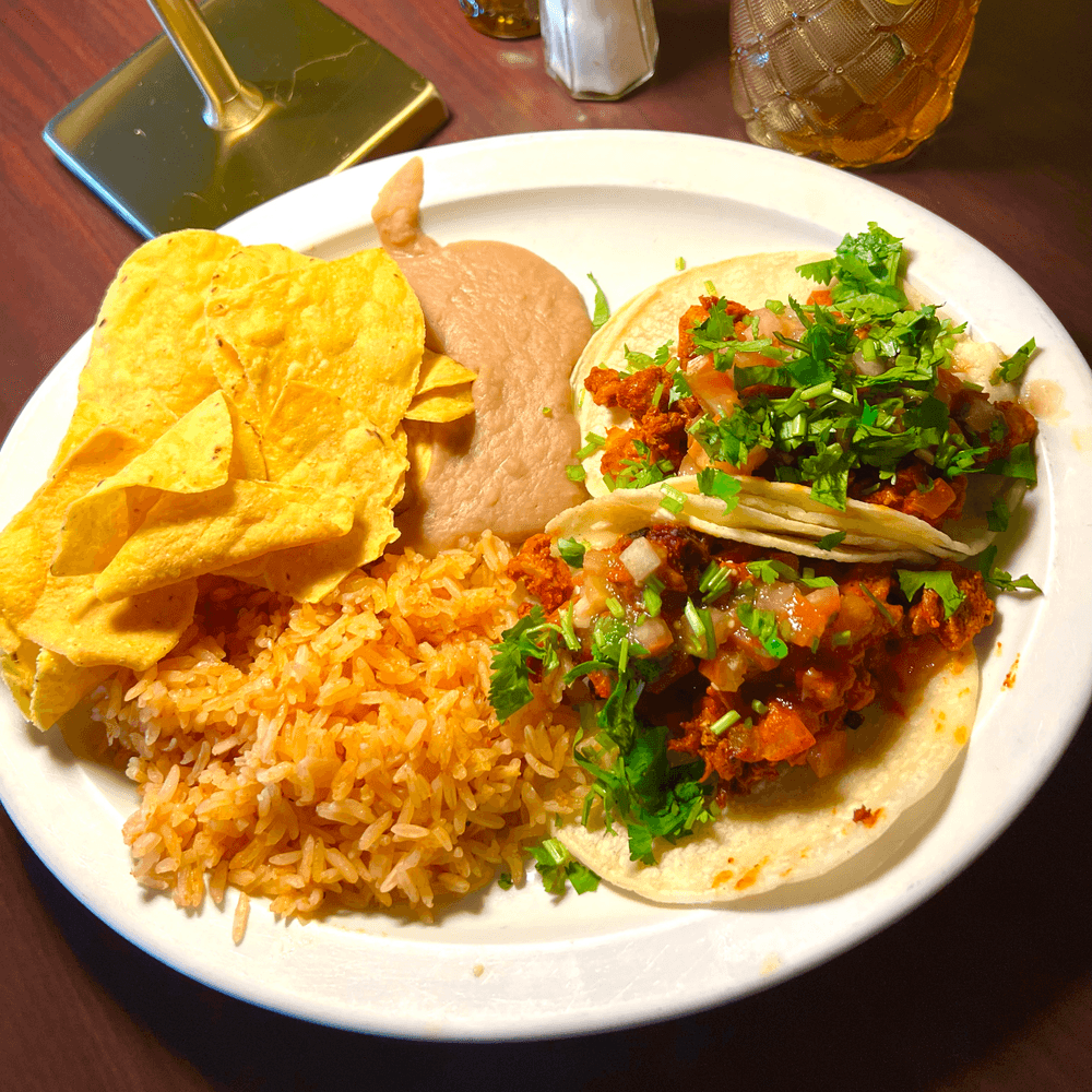 Traditional Two Taco Combo