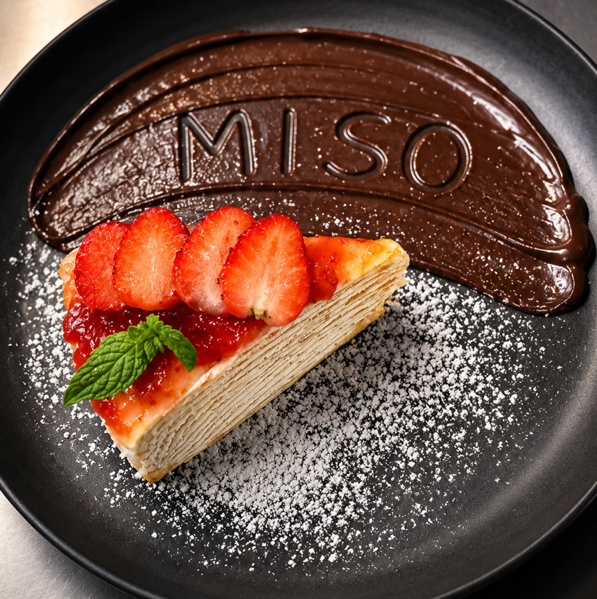 Strawberry Mille Crêpe