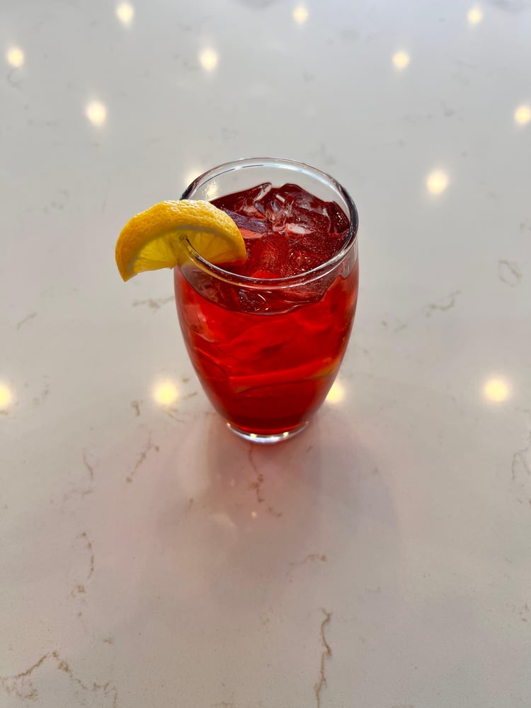 Iced Hibiscus Tea