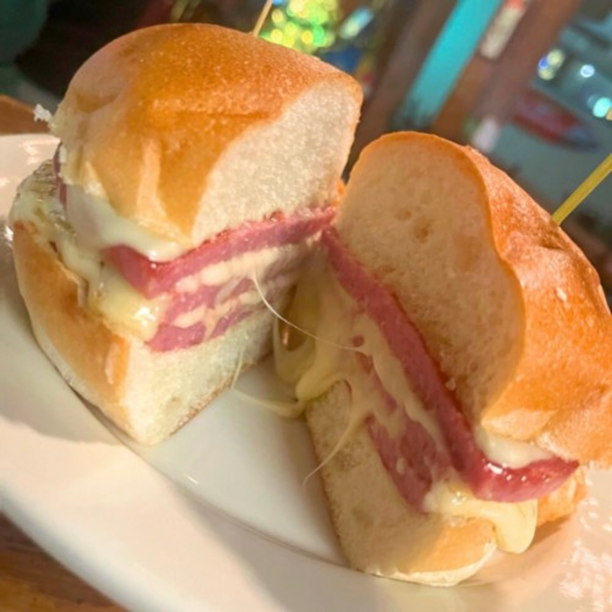 Pork Roll & Cheese Sandwich