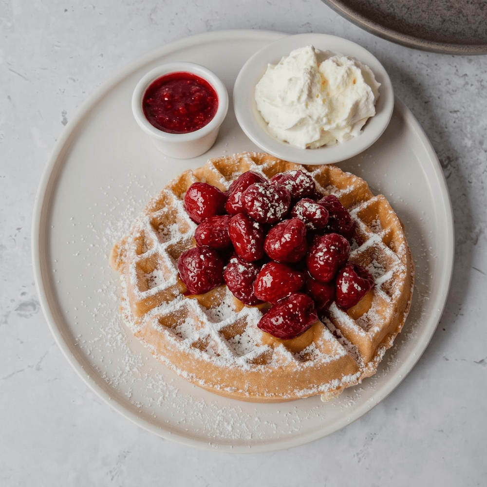 Strawberry Waffle