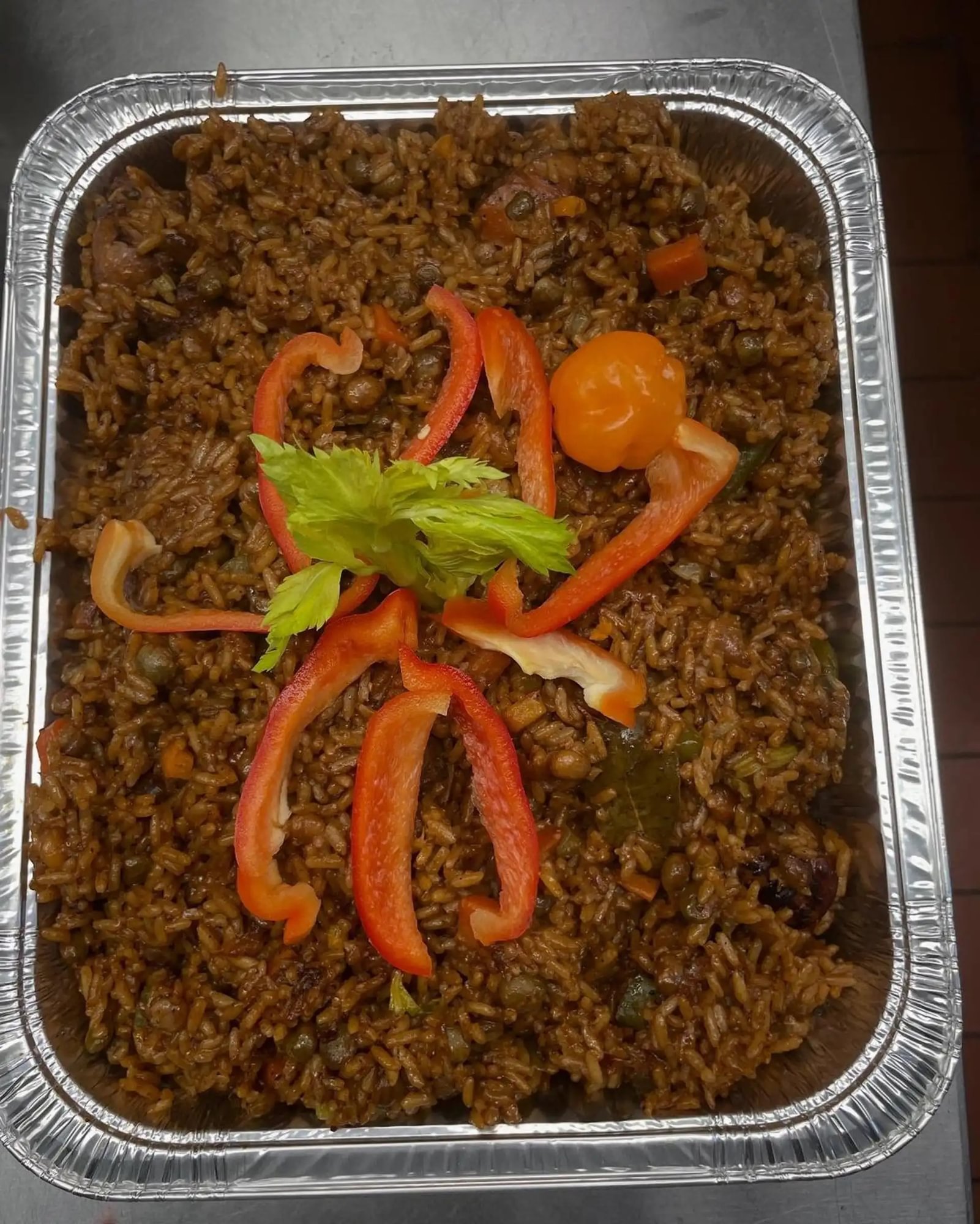 Vegetarian Roti Platter