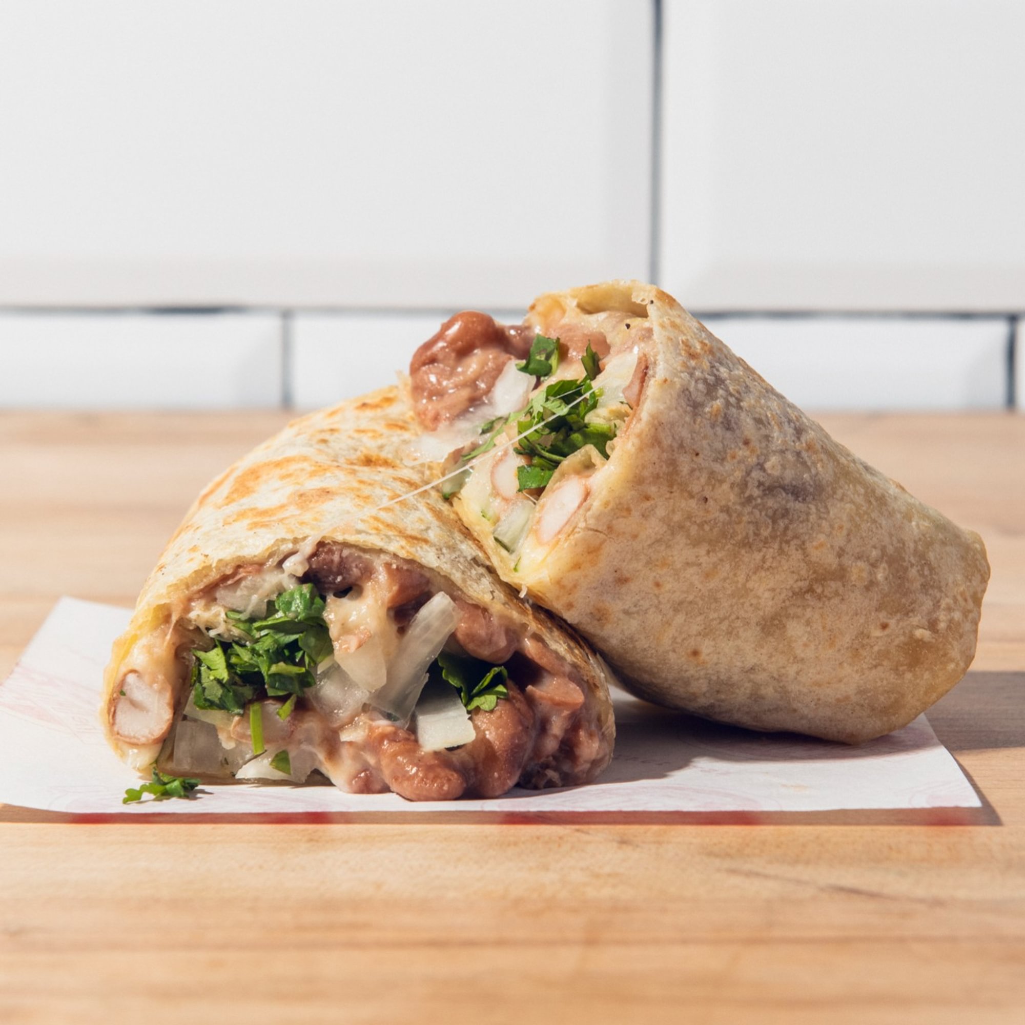 Bean And Cheese Burrito
