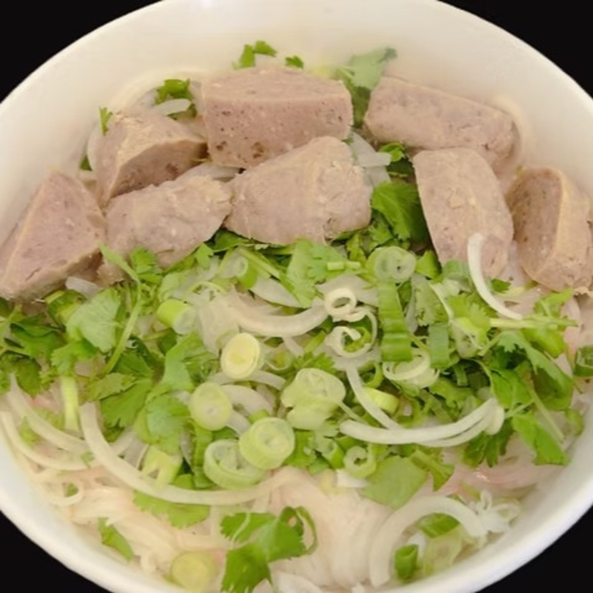 Pho with Meatballs