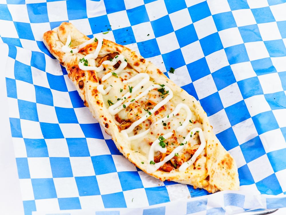 Buffalo Chicken Fatayer