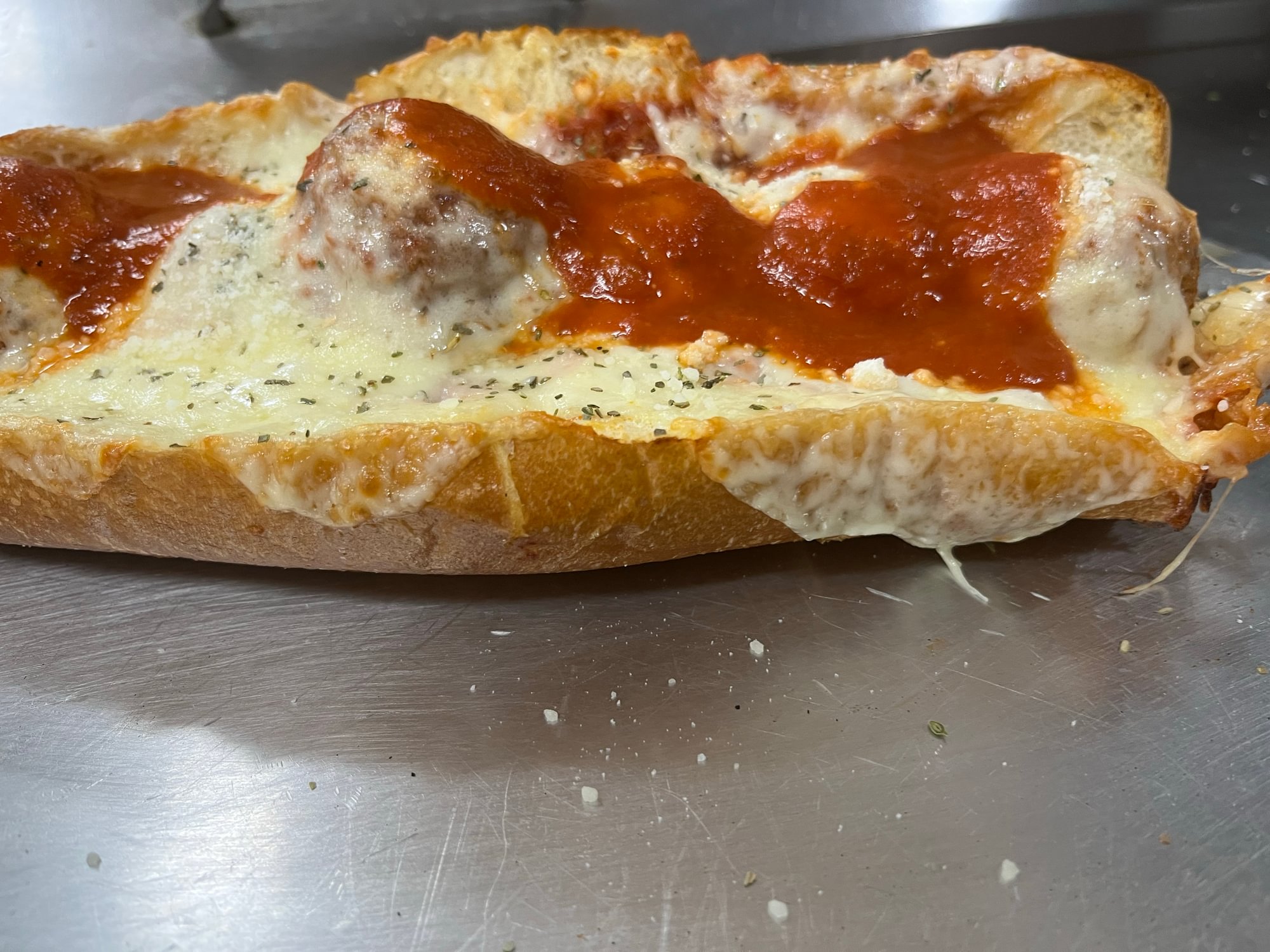 Meatball Parmigiana Hot Sub