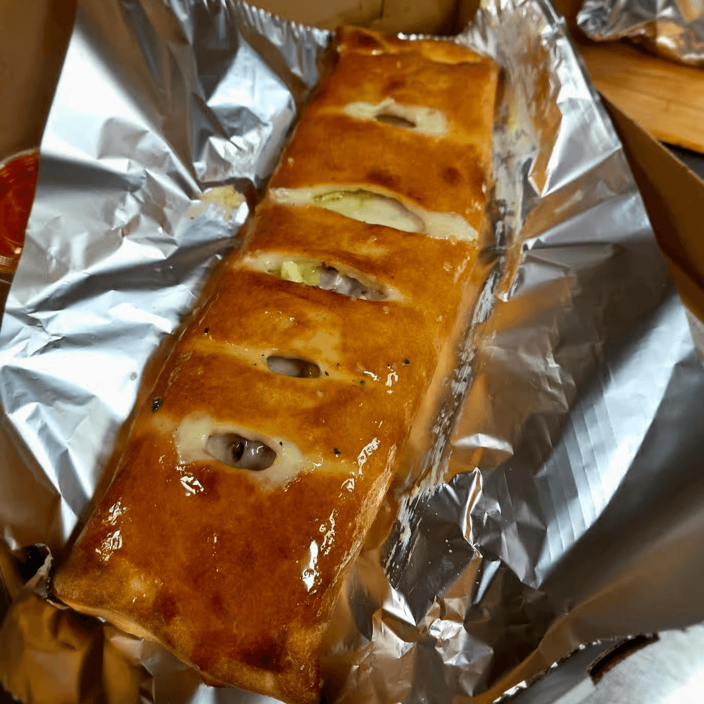 Bacon, Chicken, & Ranch Stromboli
