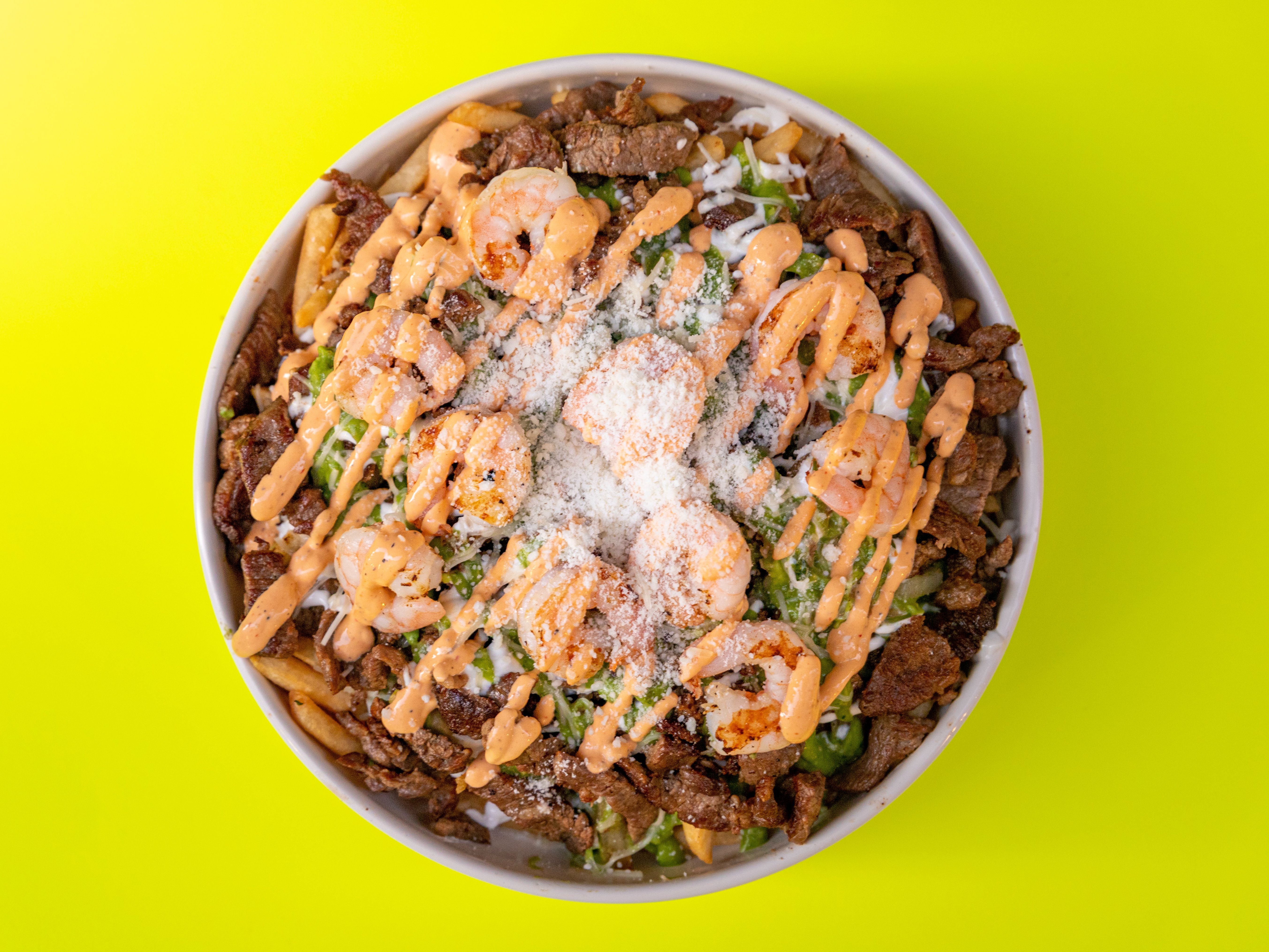Cali-Surfing fries