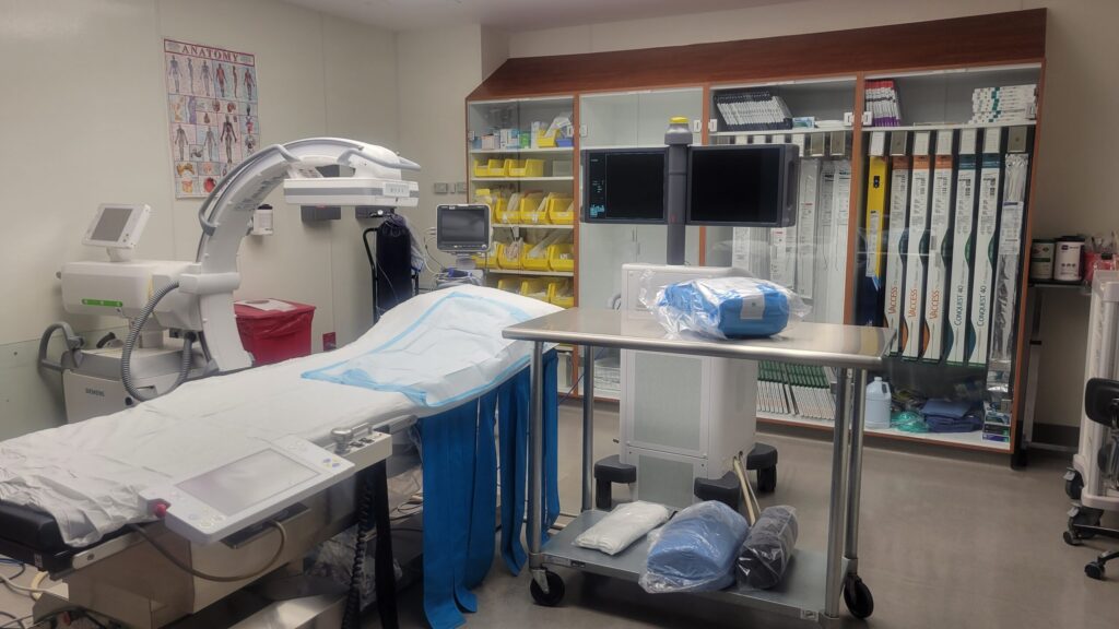 A surgery room at Azura Surgery Center Plantation