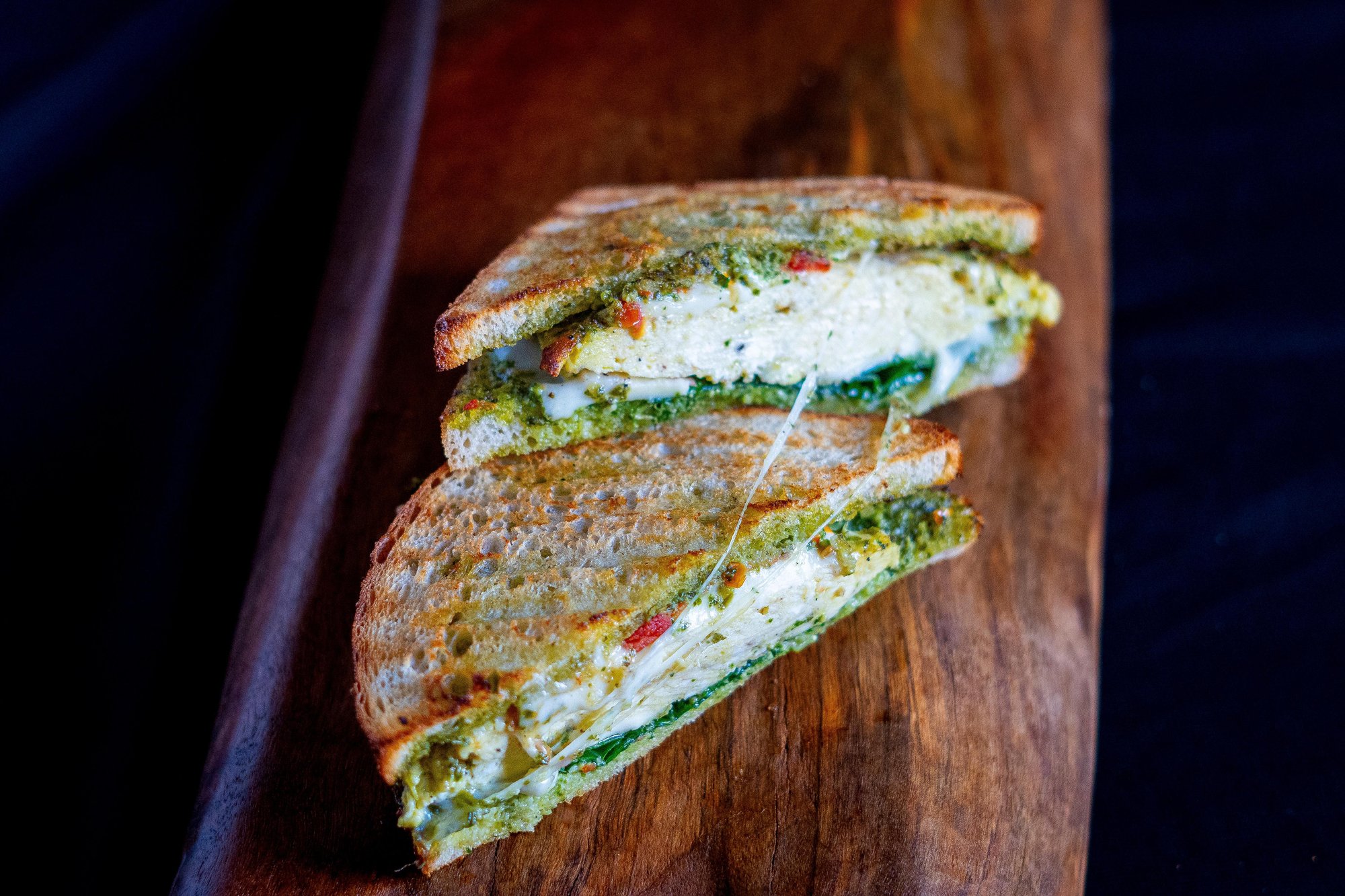 Pesto and Egg