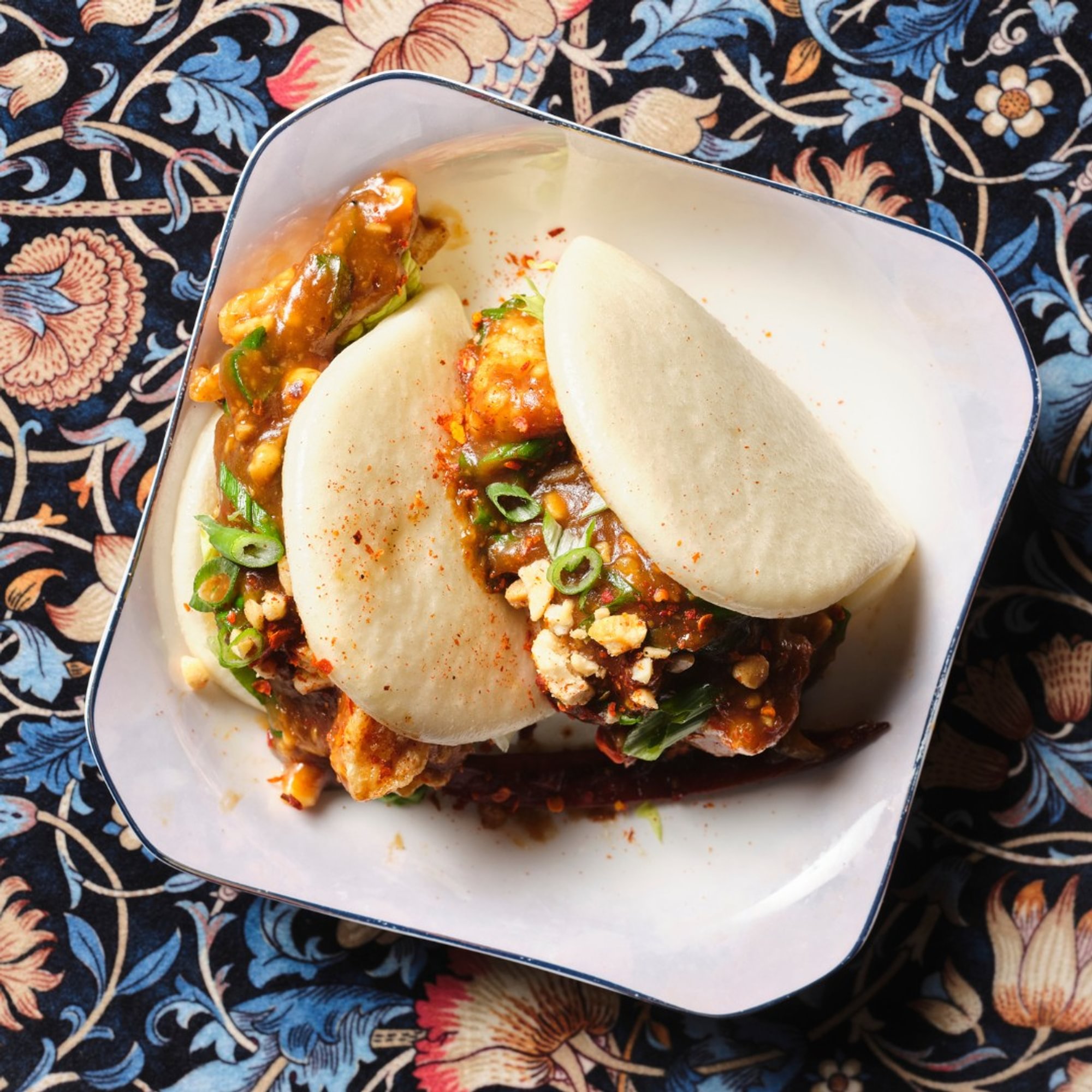 Kung Pao Bao Buns