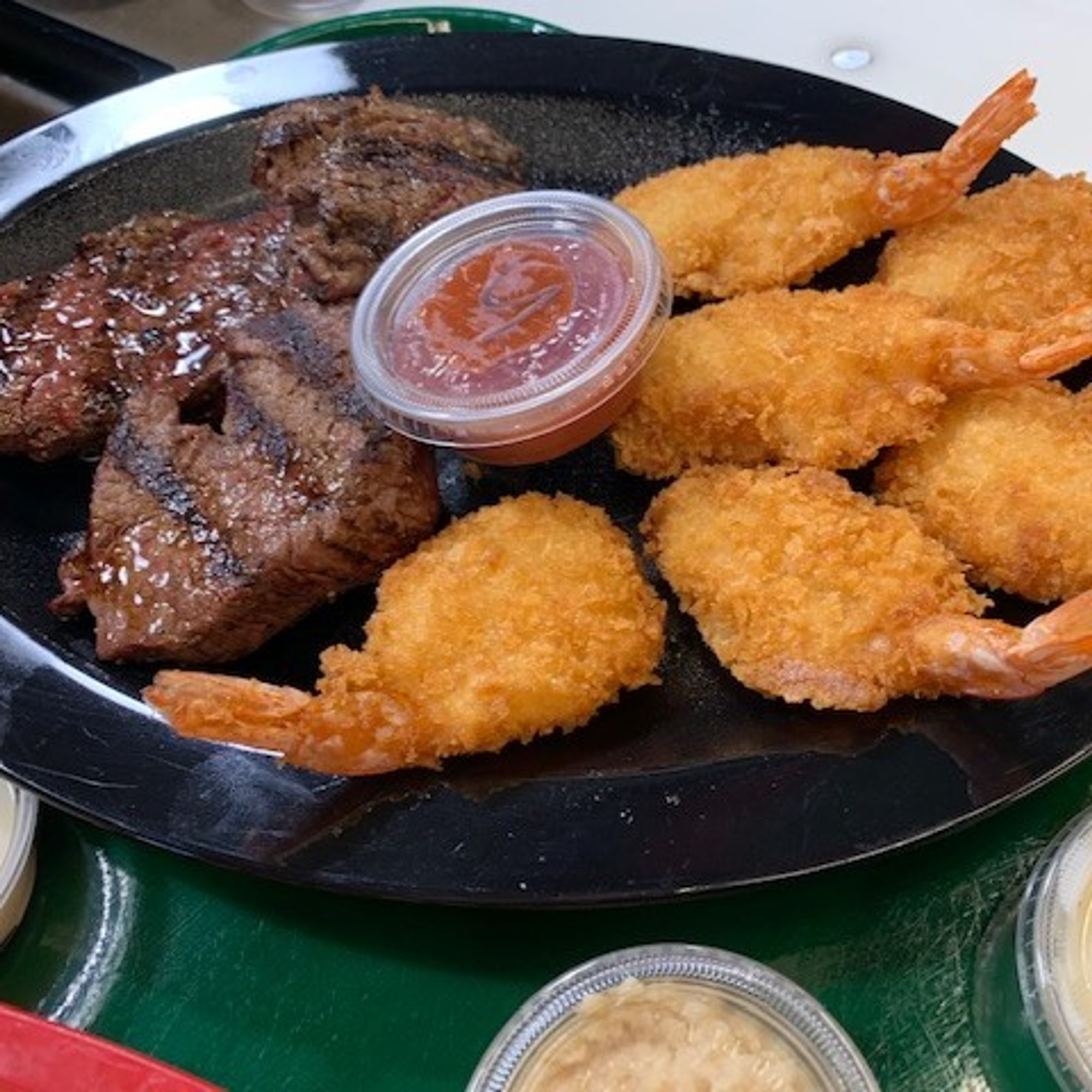 TENDERLOIN AND SHRIMP