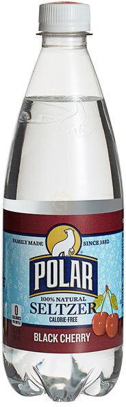 Polar Black Cherry Seltzer Bottle Single