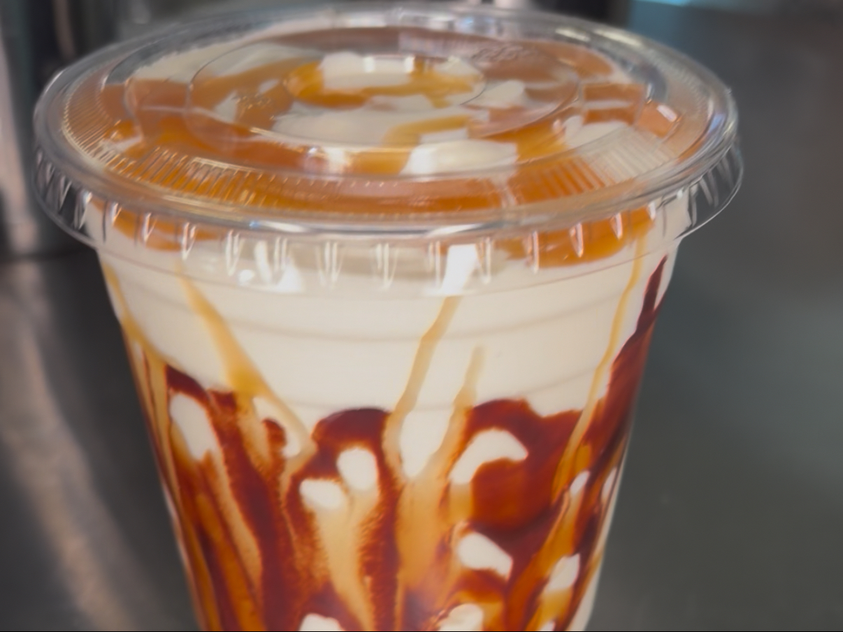Carmel Chocolate Shake