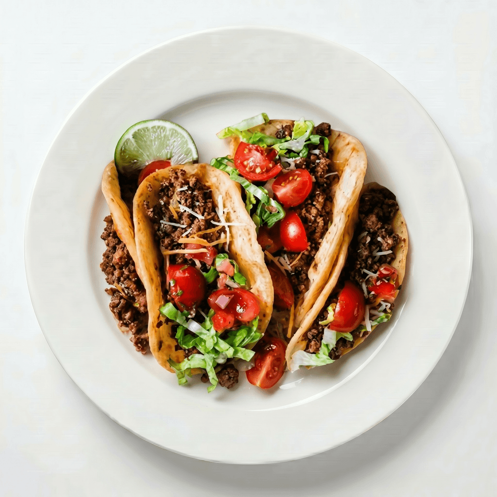 Ground Beef and Potato Taco