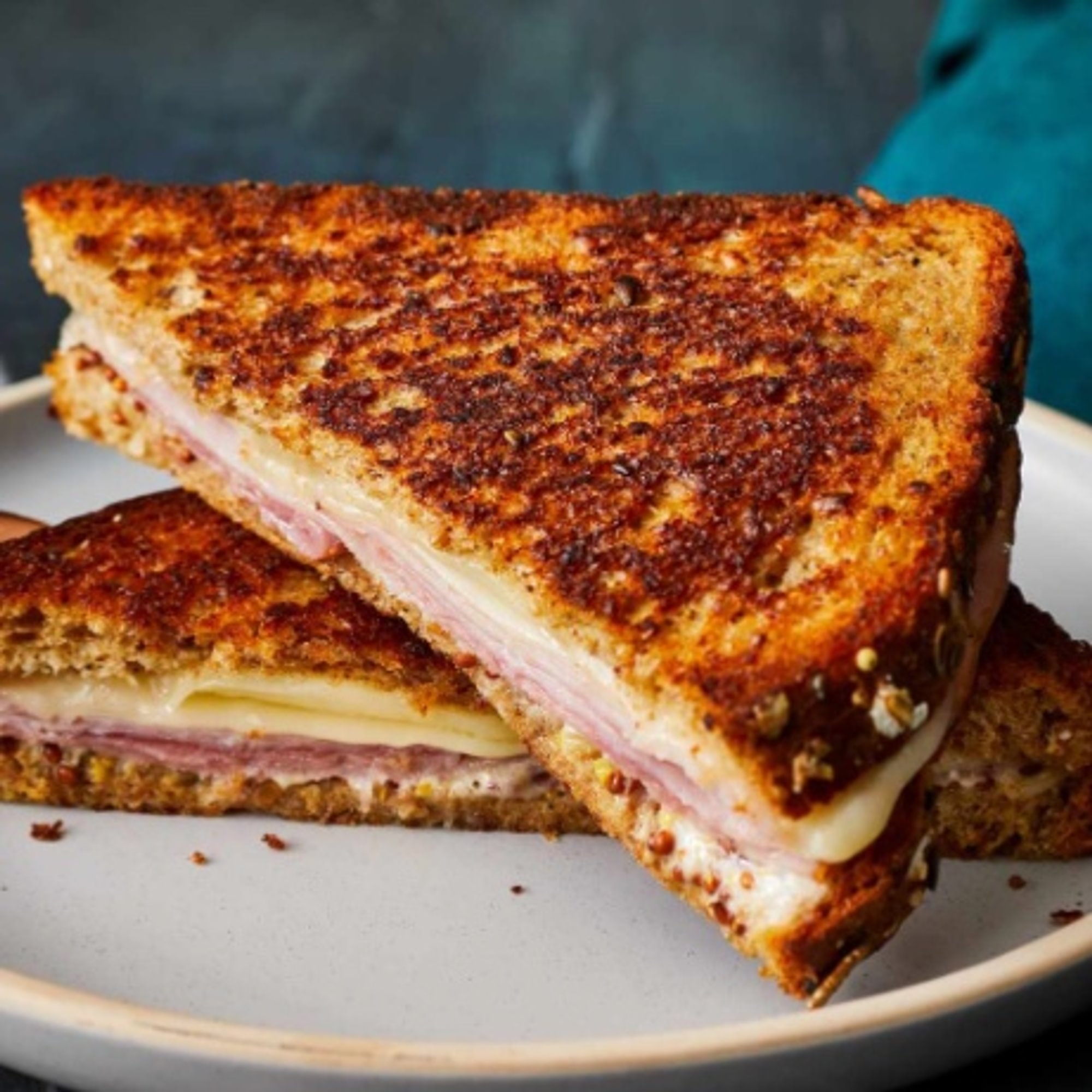 Grilled Cheese with Ham
