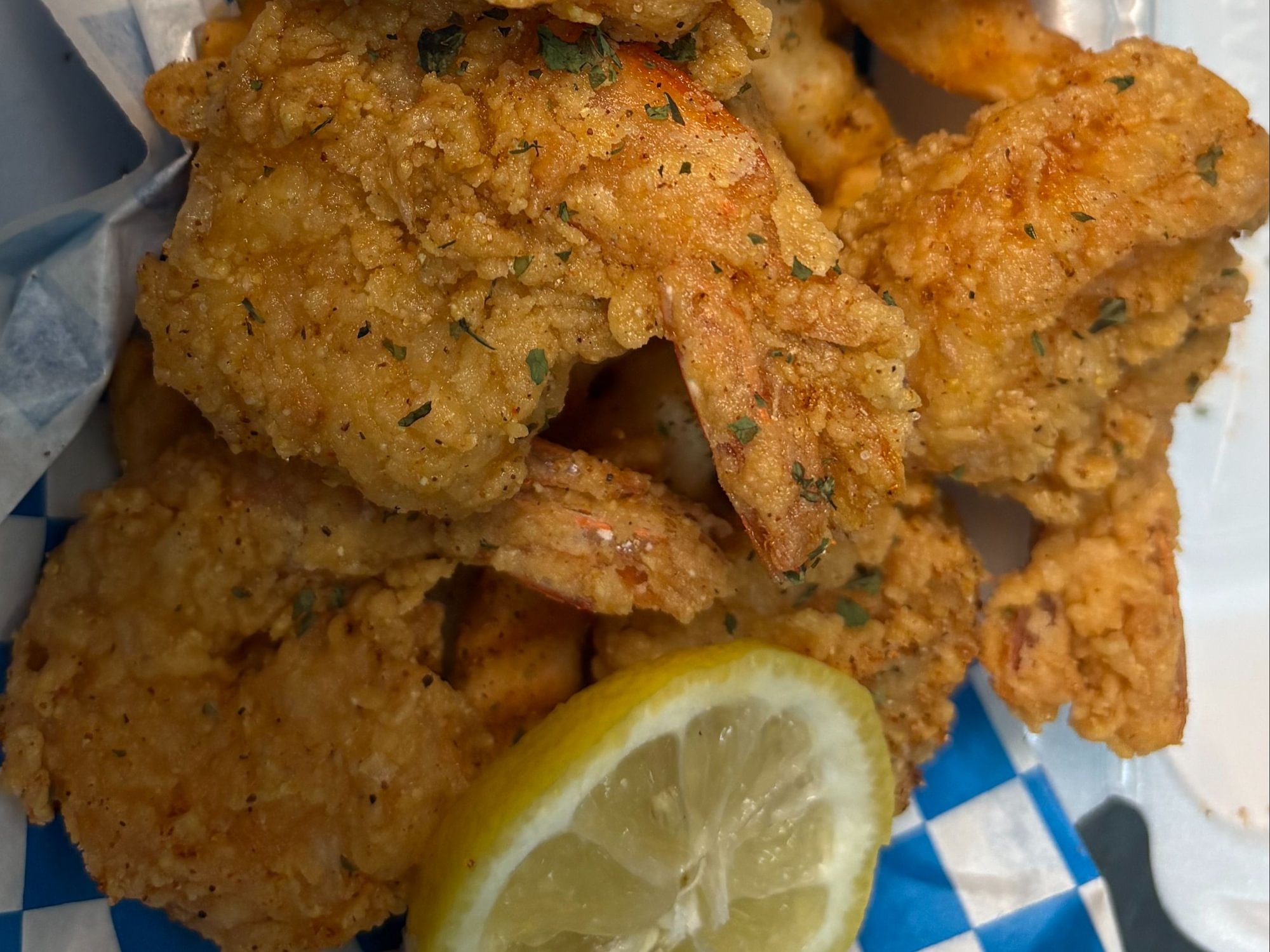 10 PC Shrimp with Fries