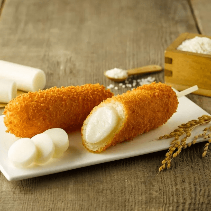 Mozzarella & Rice Cake Corndog
