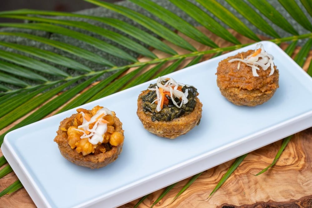 Stuffed Plantain Cups