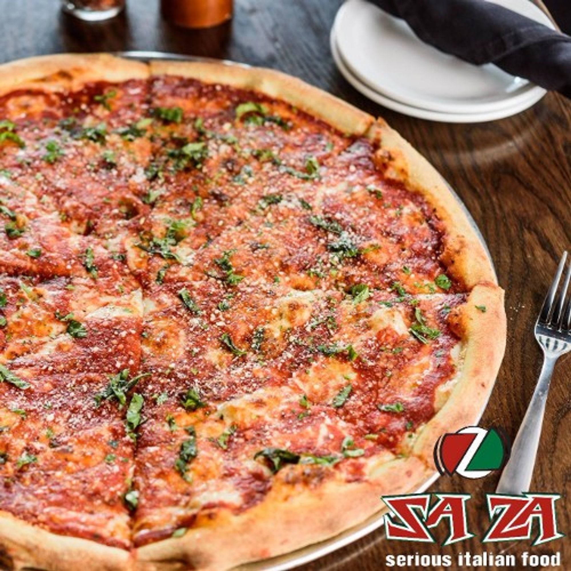 Grandma's Smashed Best Meatball Pizza