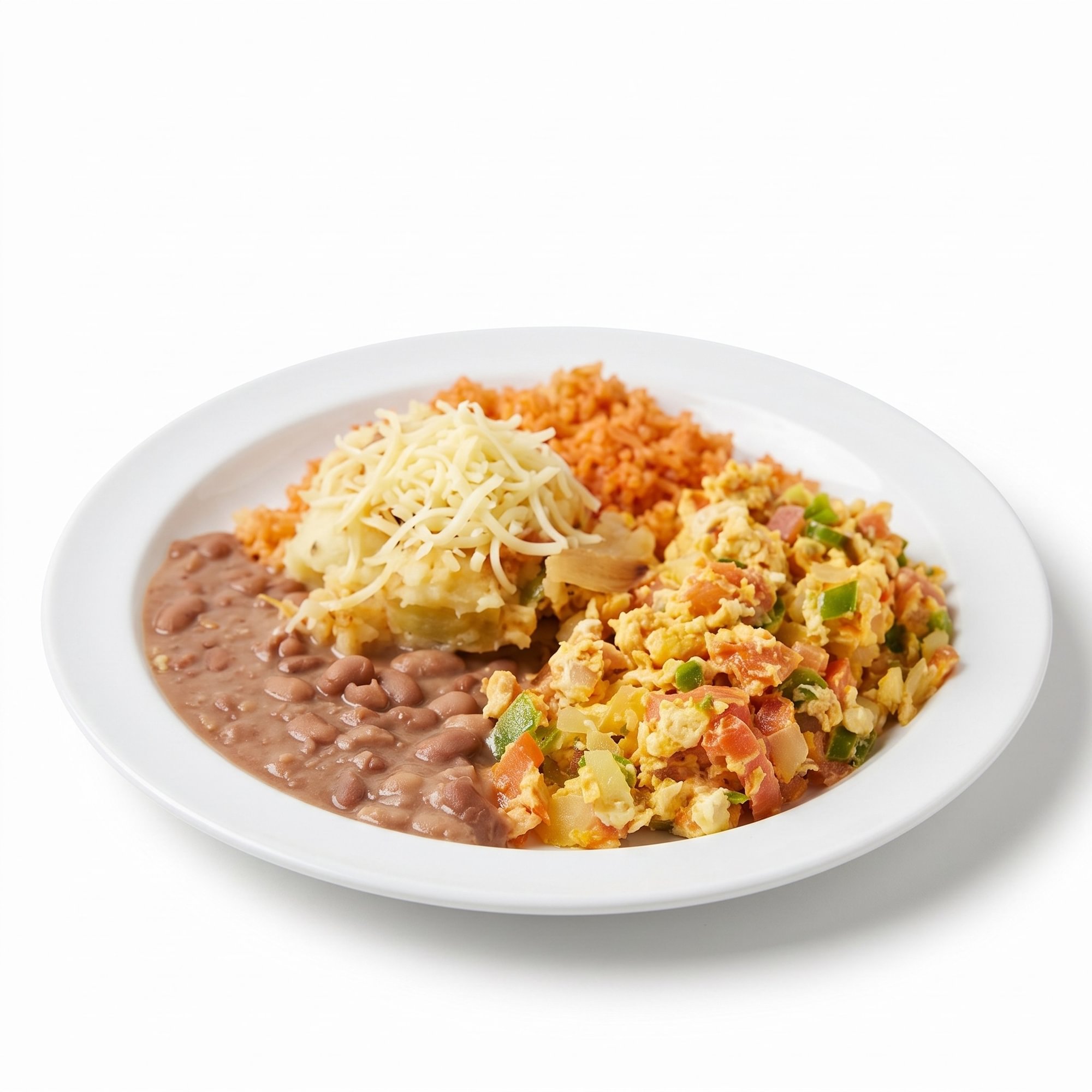 Huevos a la Mexicana Breakfast Plate