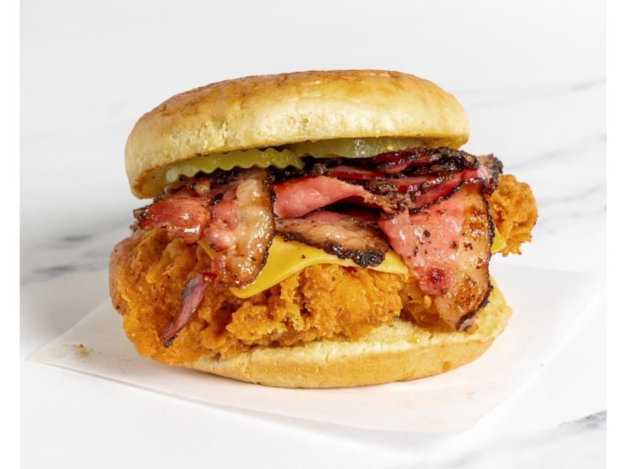 NY Chicken Sandwich W/ Fries