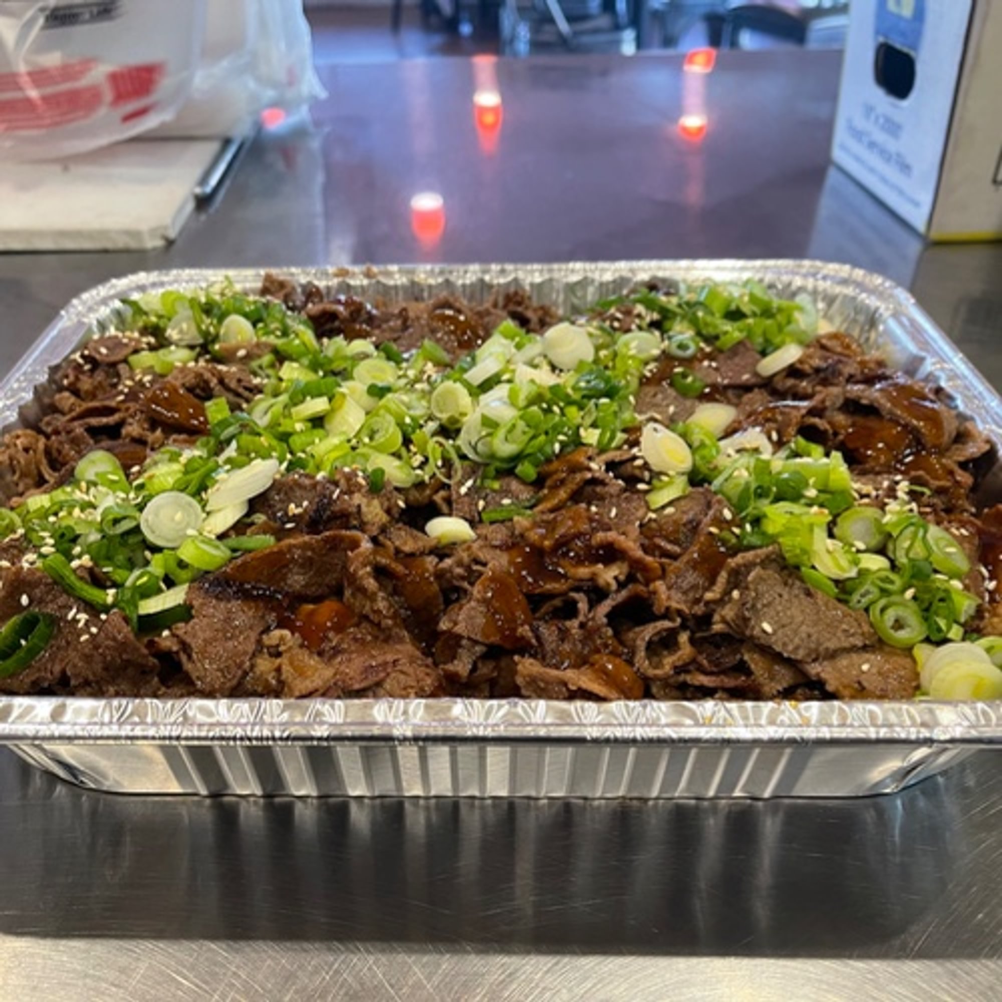 Beef & Rice Tray