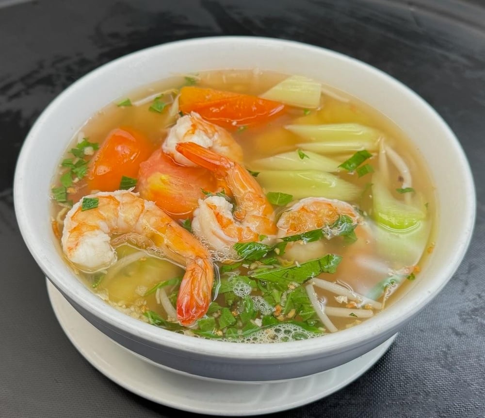 Sweet & Sour Shrimp Soup