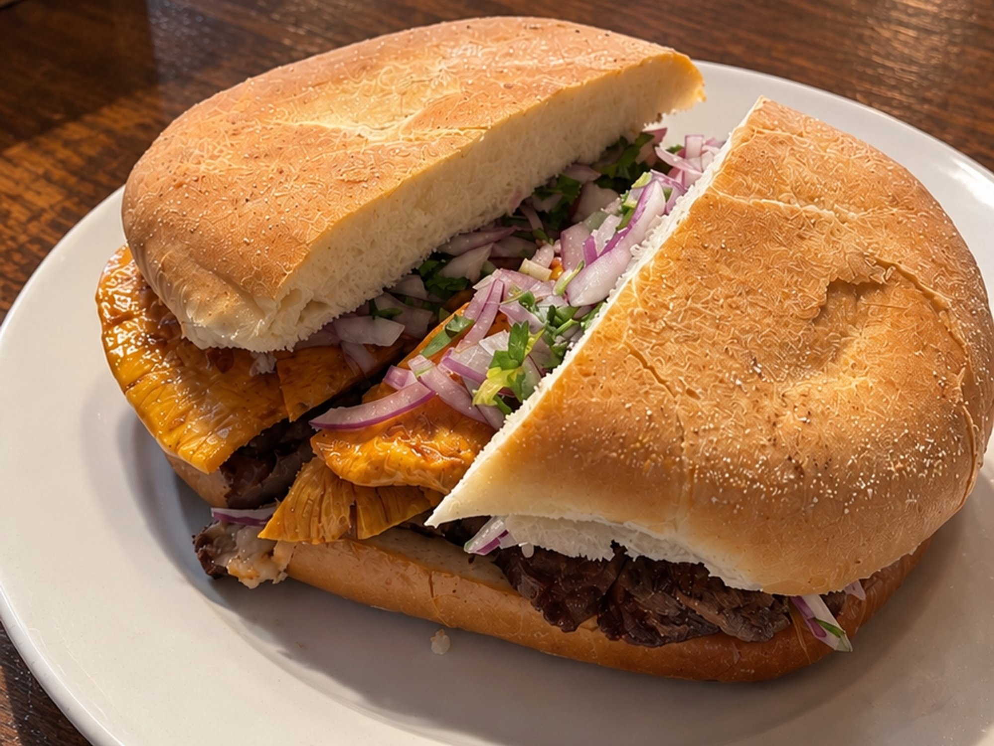Sandwich de Chicharron