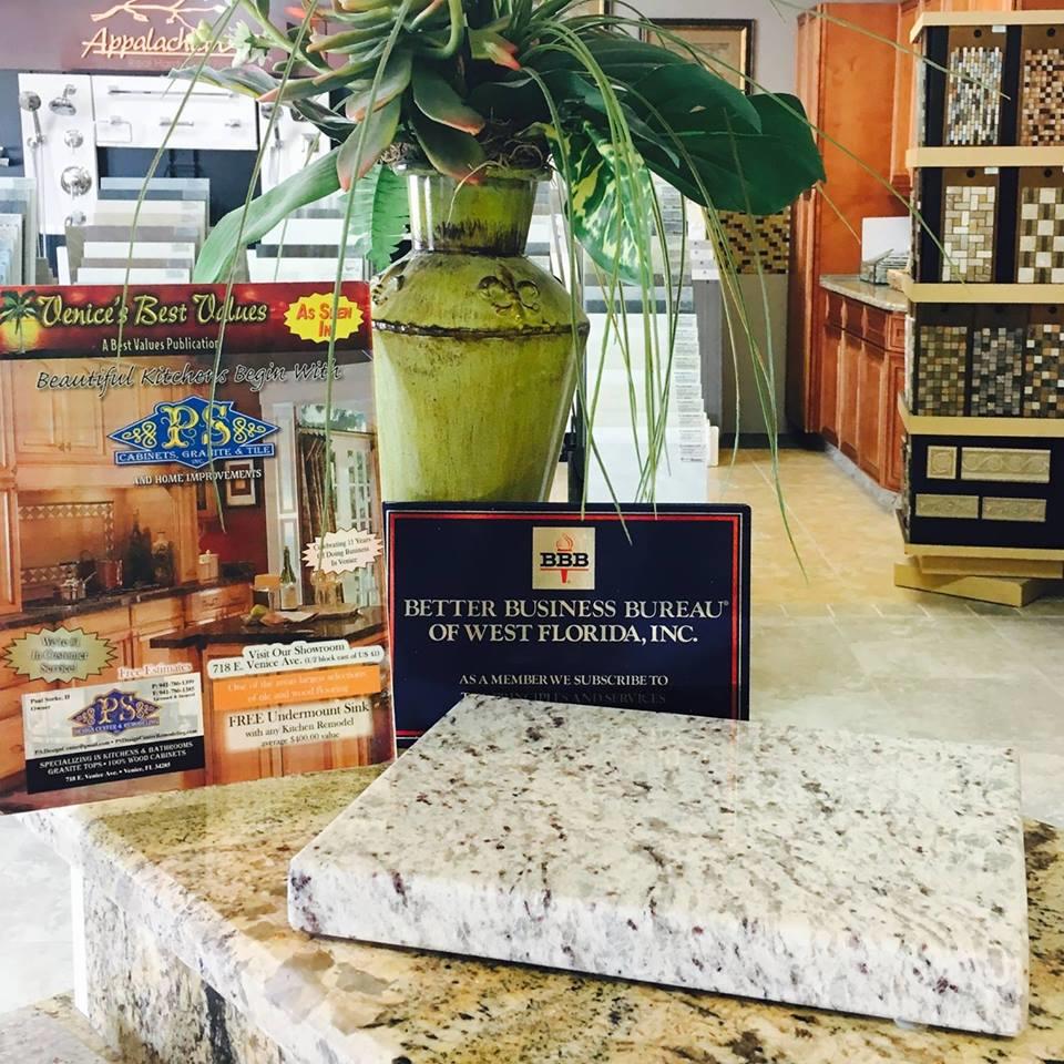 P.S. Design Center and Remodeling Logo