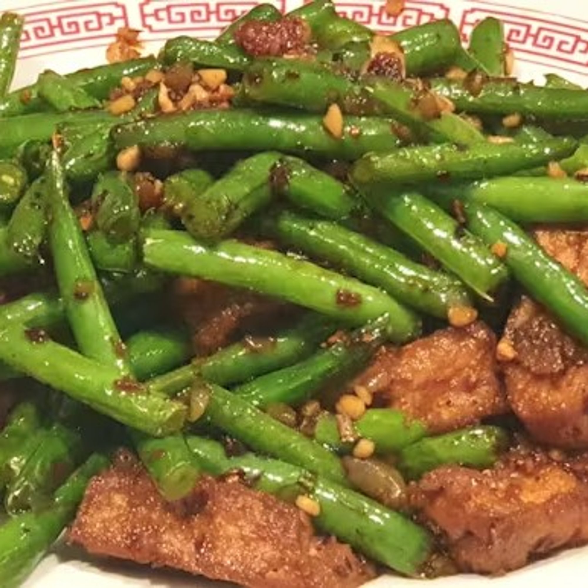 String Beans with Tofu / 四季豆豆腐
