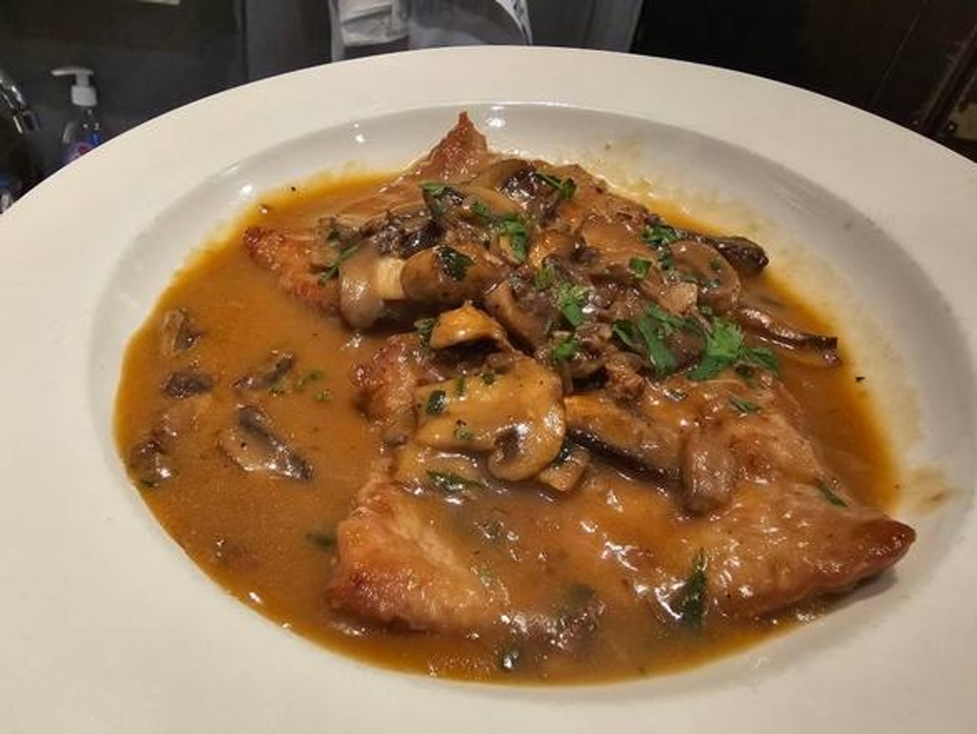 Veal Marsala (Lunch)