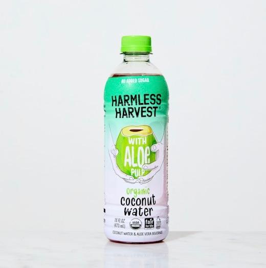 Harmless Harvest Coconut Water with Aloe Pulp 16oz