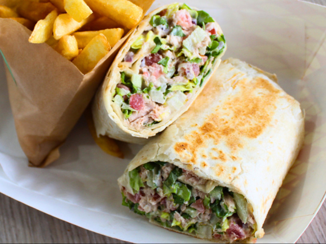 Tuna Melt Wrap