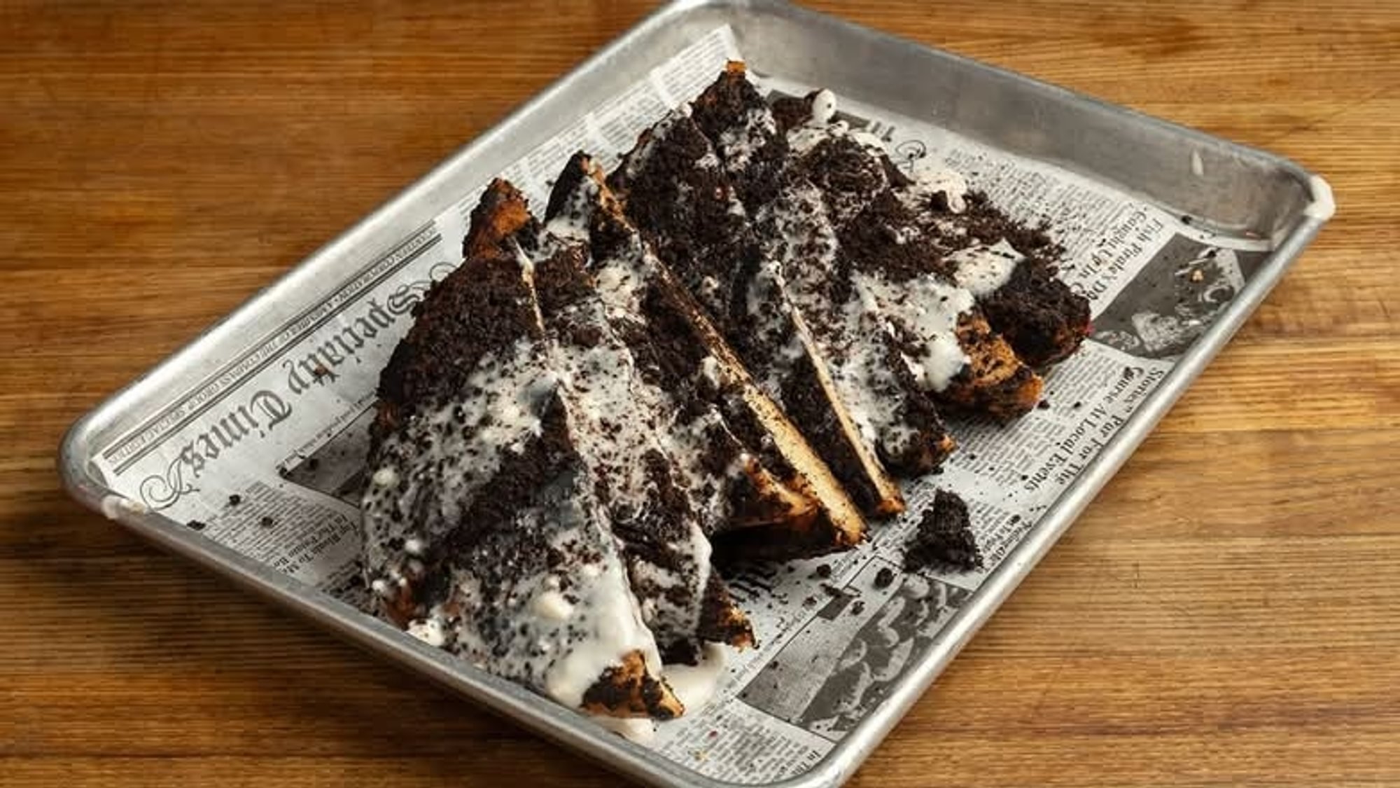 Cookies n' Cream French Toast