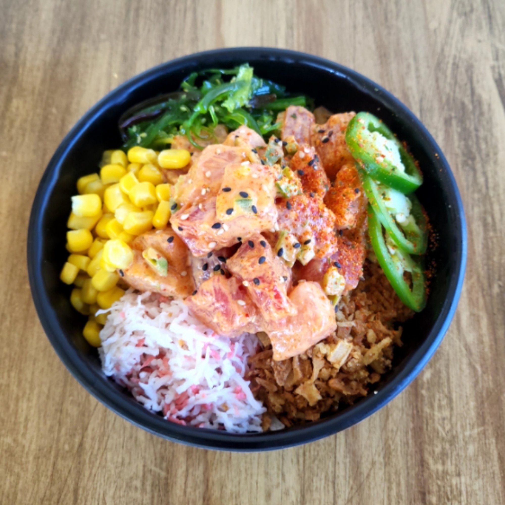 Blooming Flame poke bowl