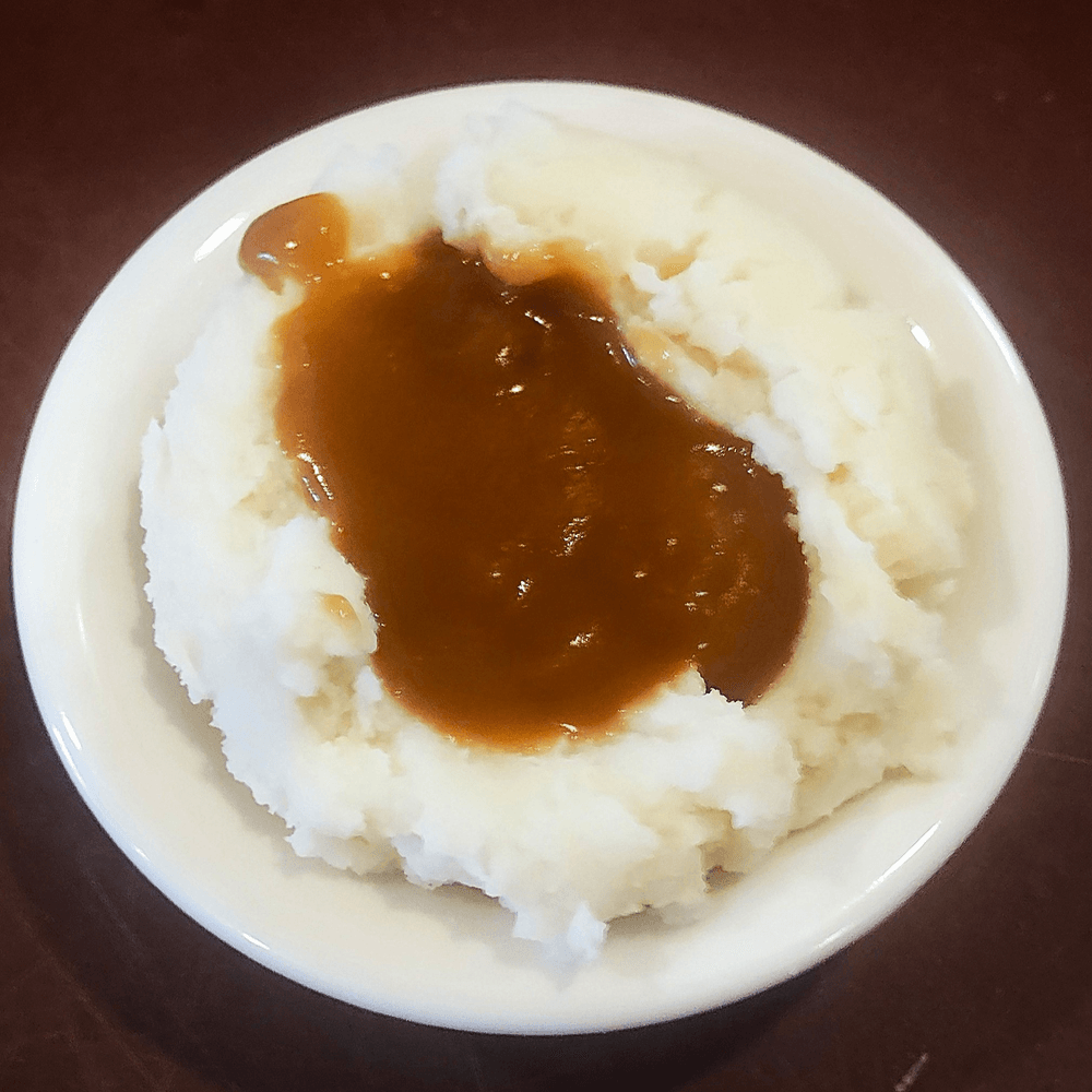 Mashed Po-Taters with Brown Gravy