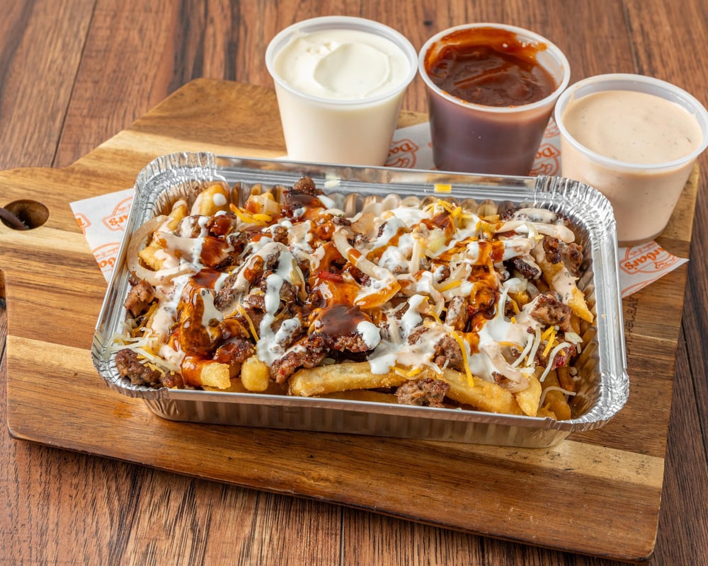 Jerk Chicken Loaded Fries