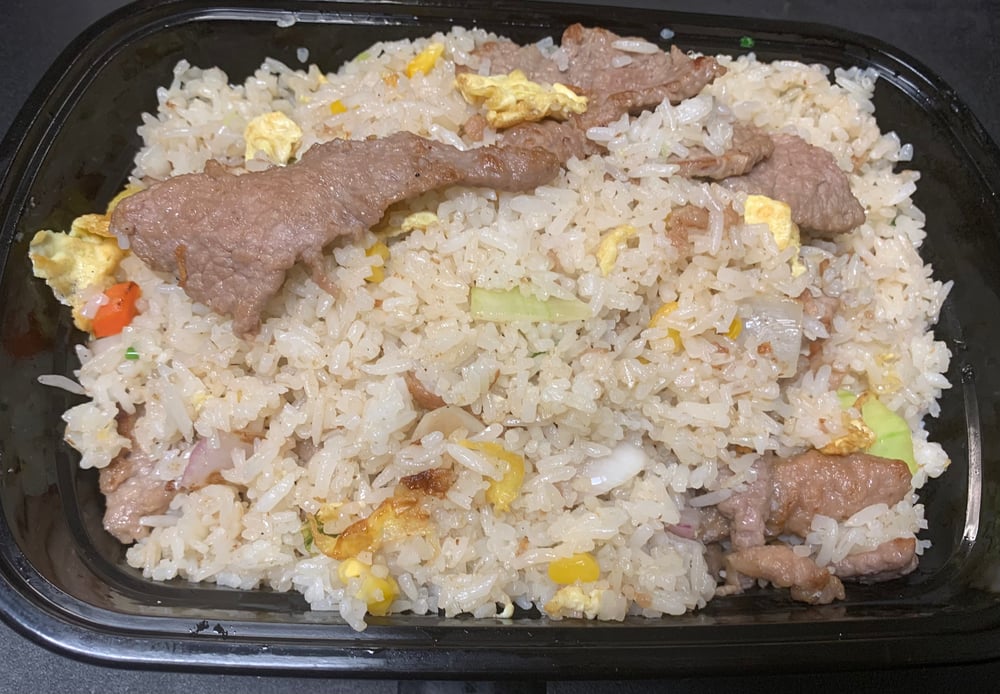 20 牛炒饭BEEF Fried Rice