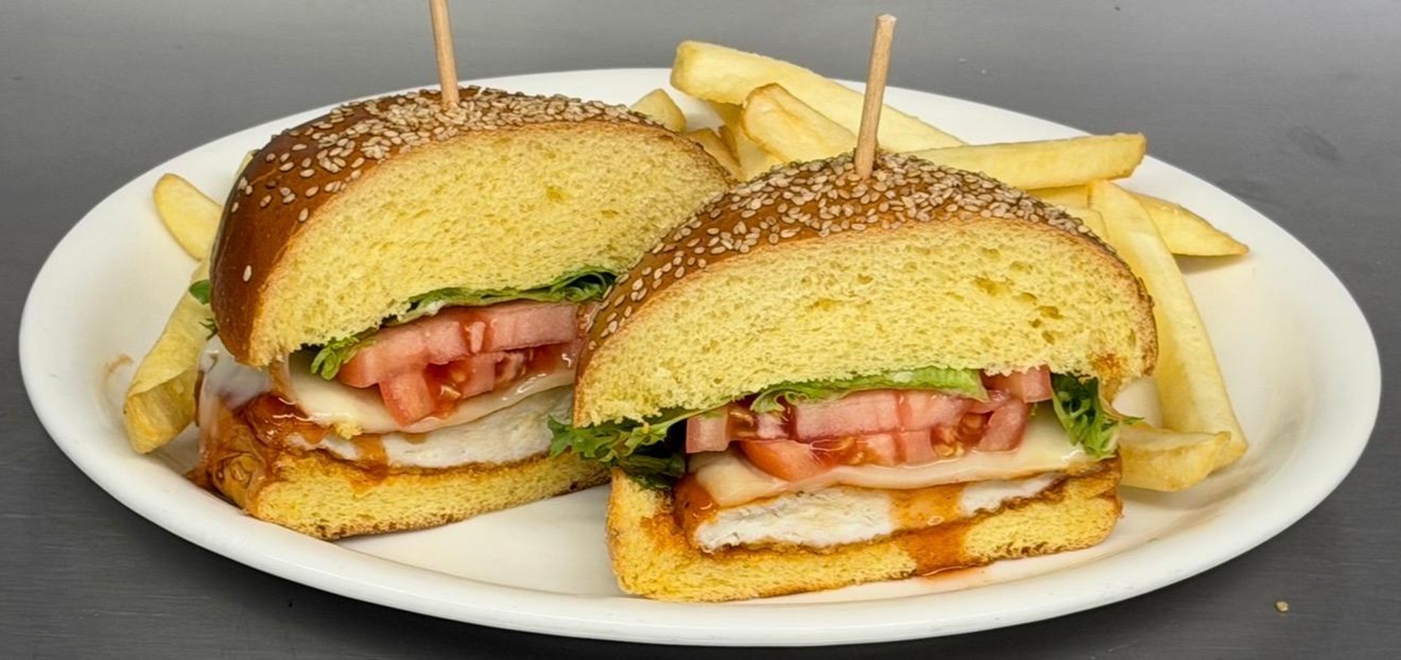 Hot Honey Crispy Chicken Sand
