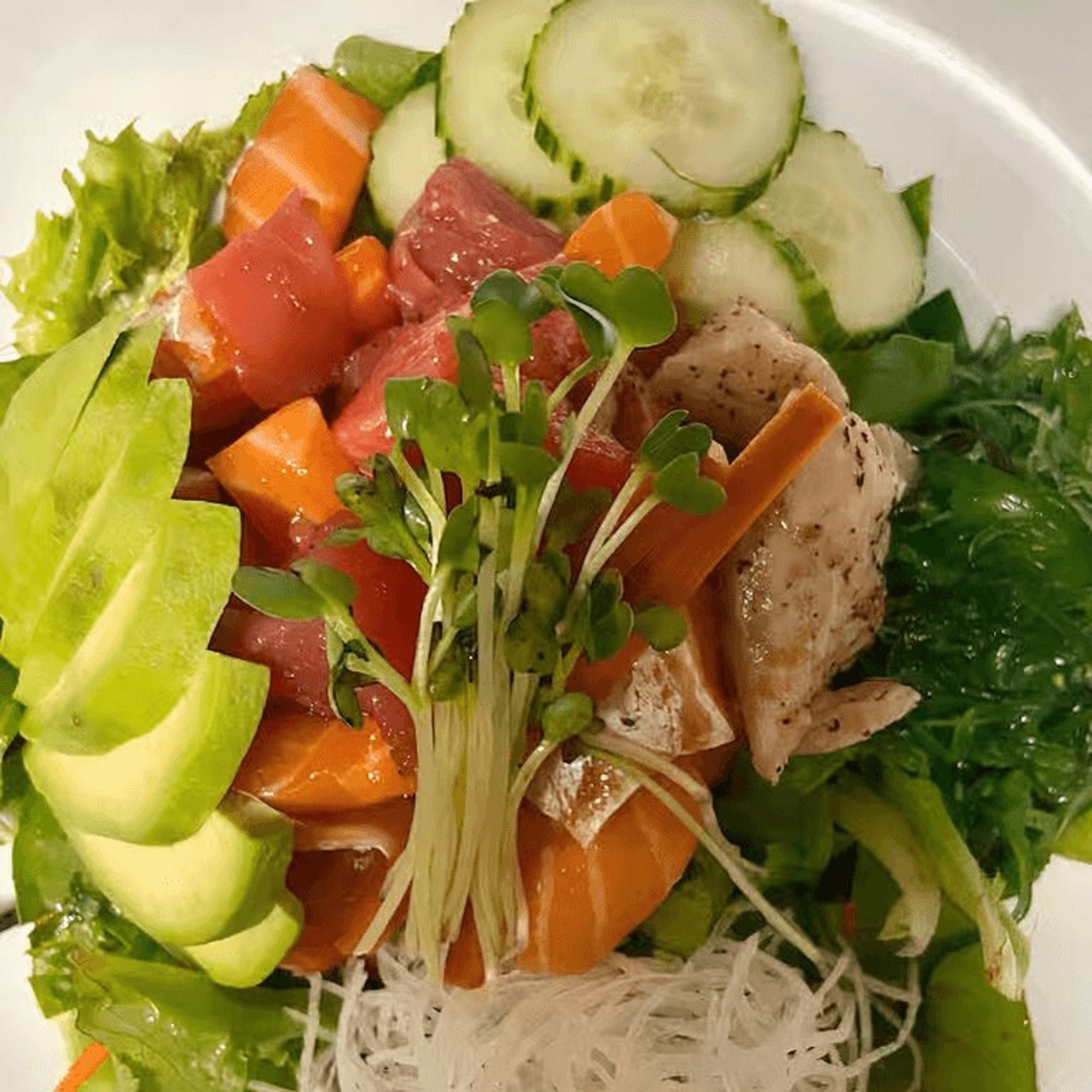 Sashimi Salad