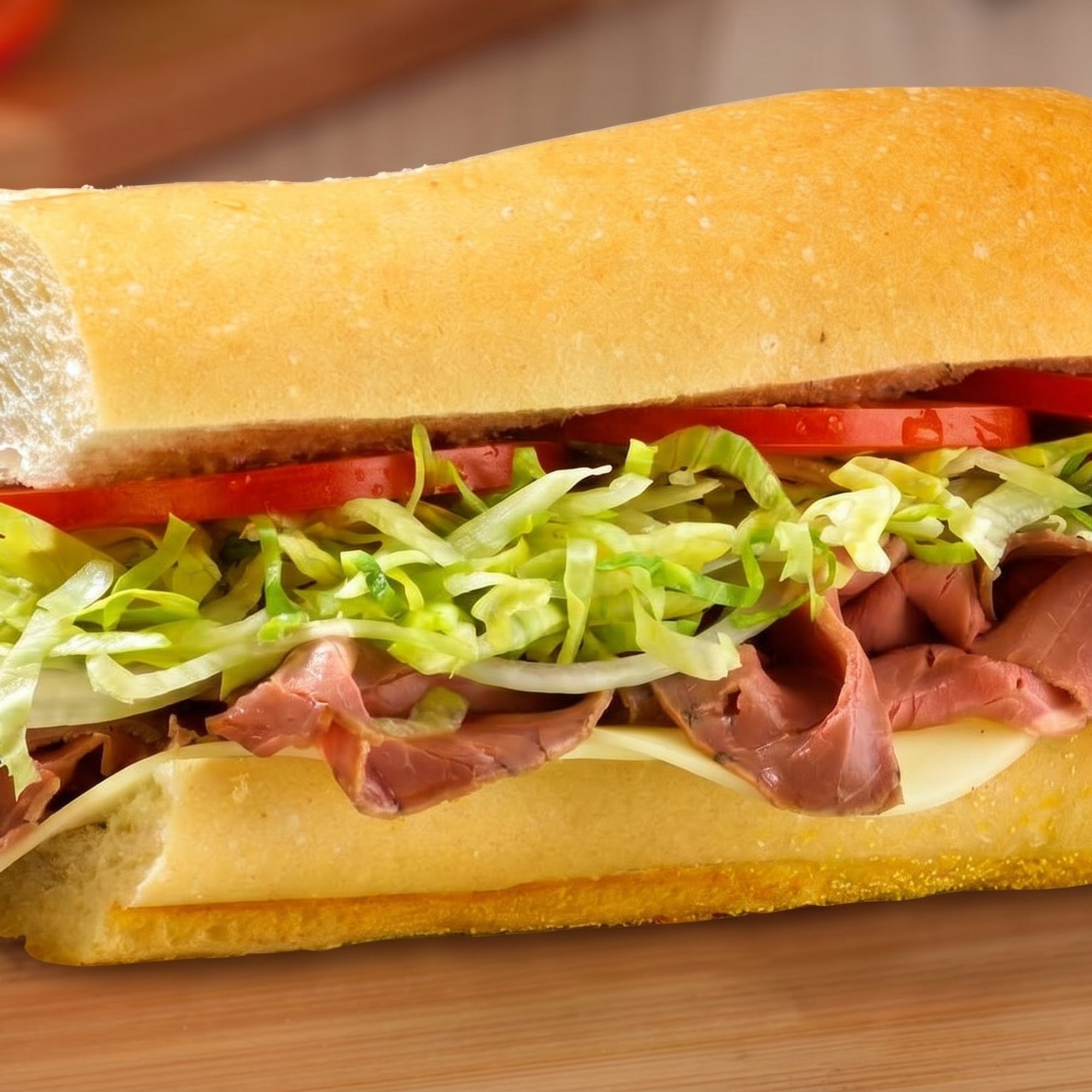 6. Roast Beef Sub