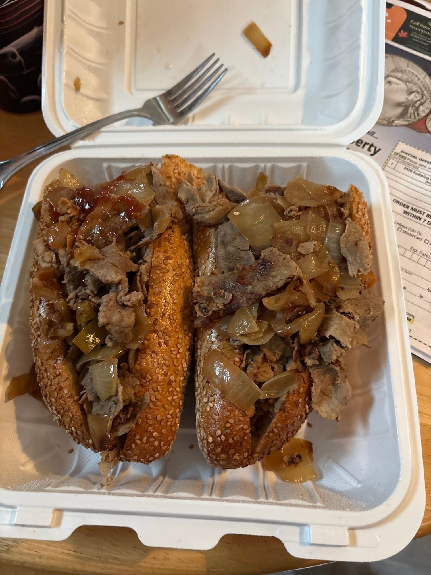 Plain Steak (No Cheese)